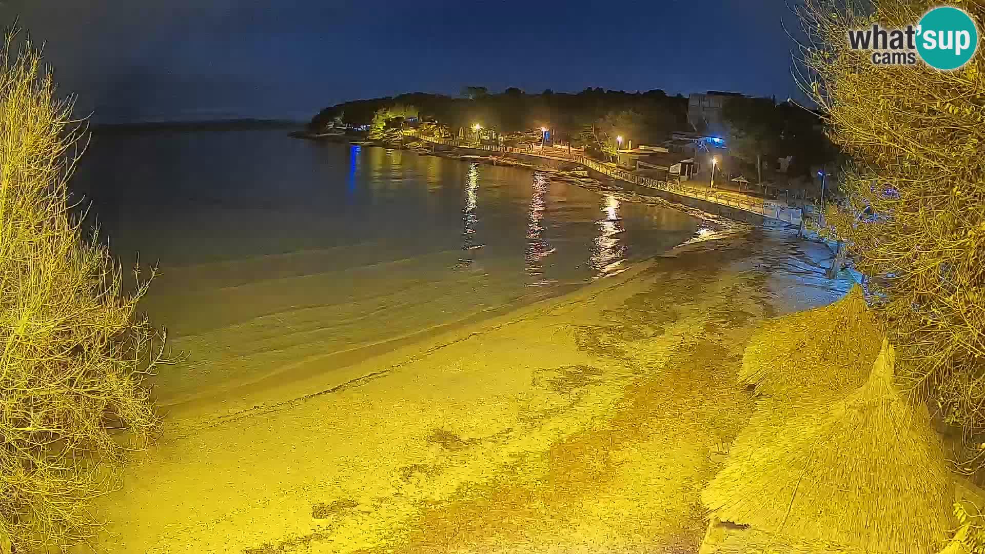 Strand Slanica Murter – webcam