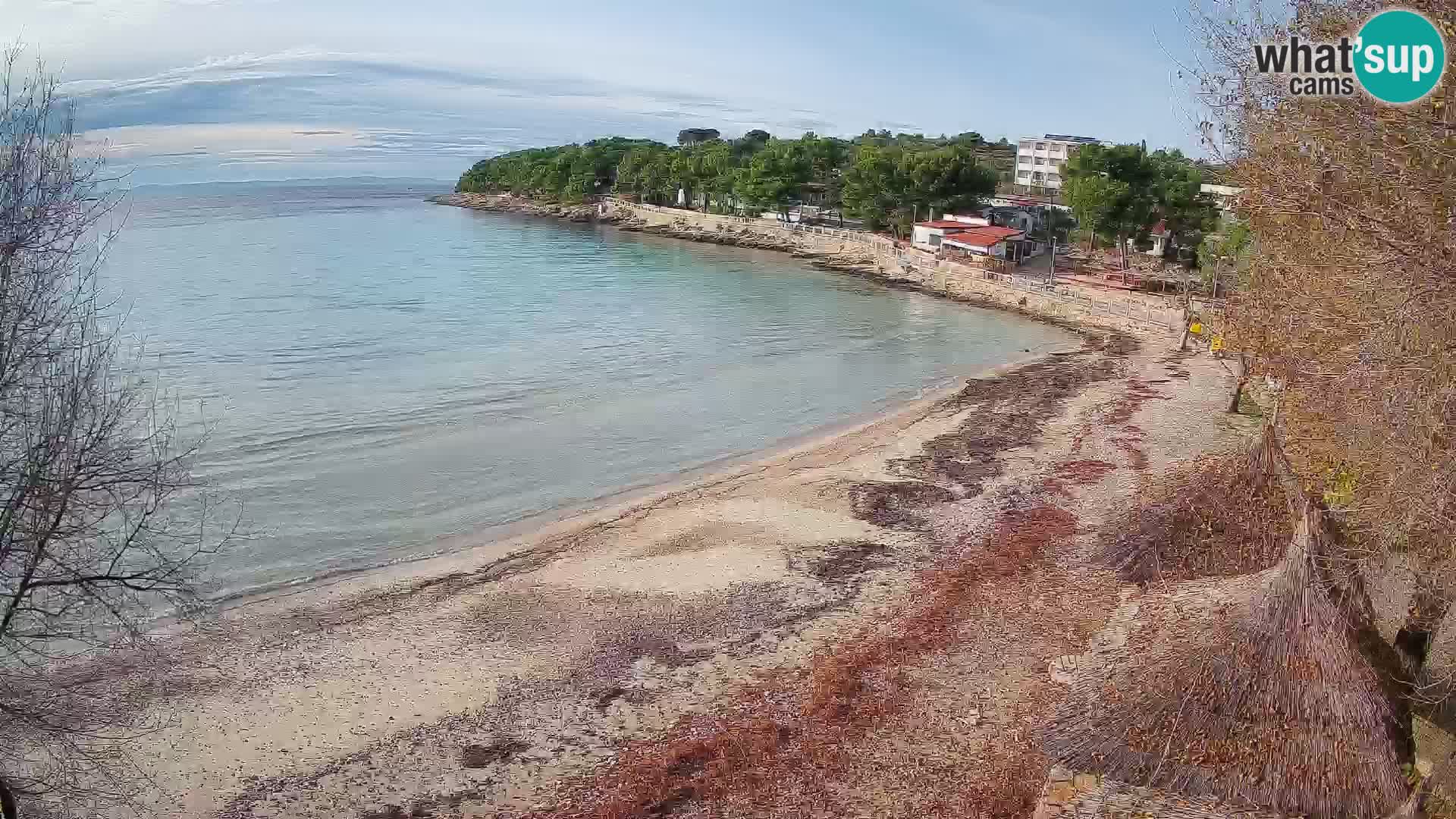 Plaža Slanica Murter – kamera v živo