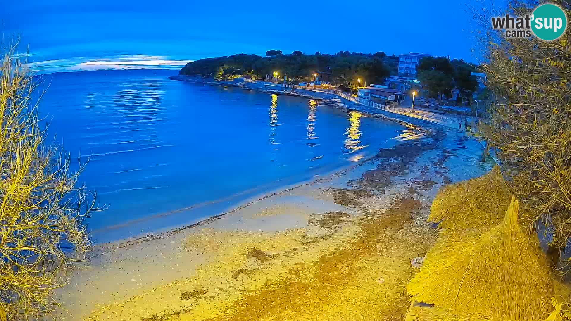 Plaža Slanica Murter – web kamera