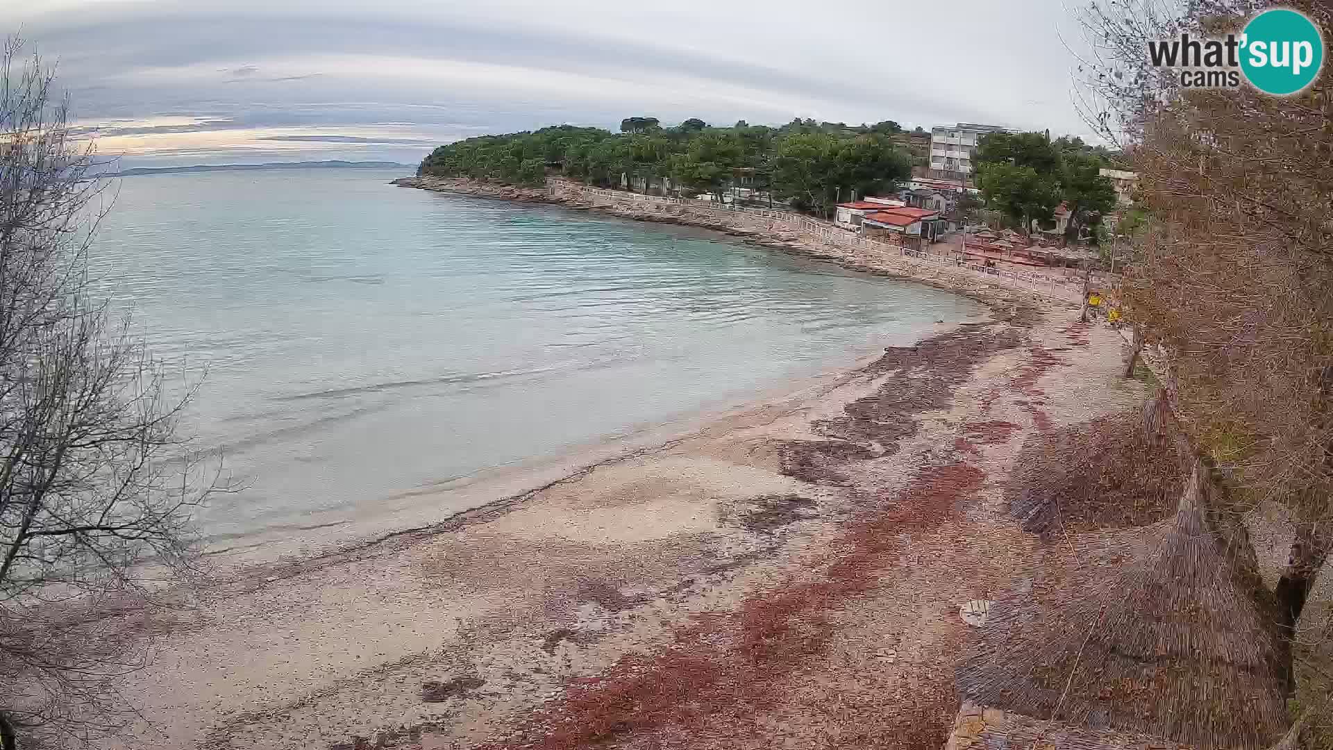 Strand Slanica Murter – webcam