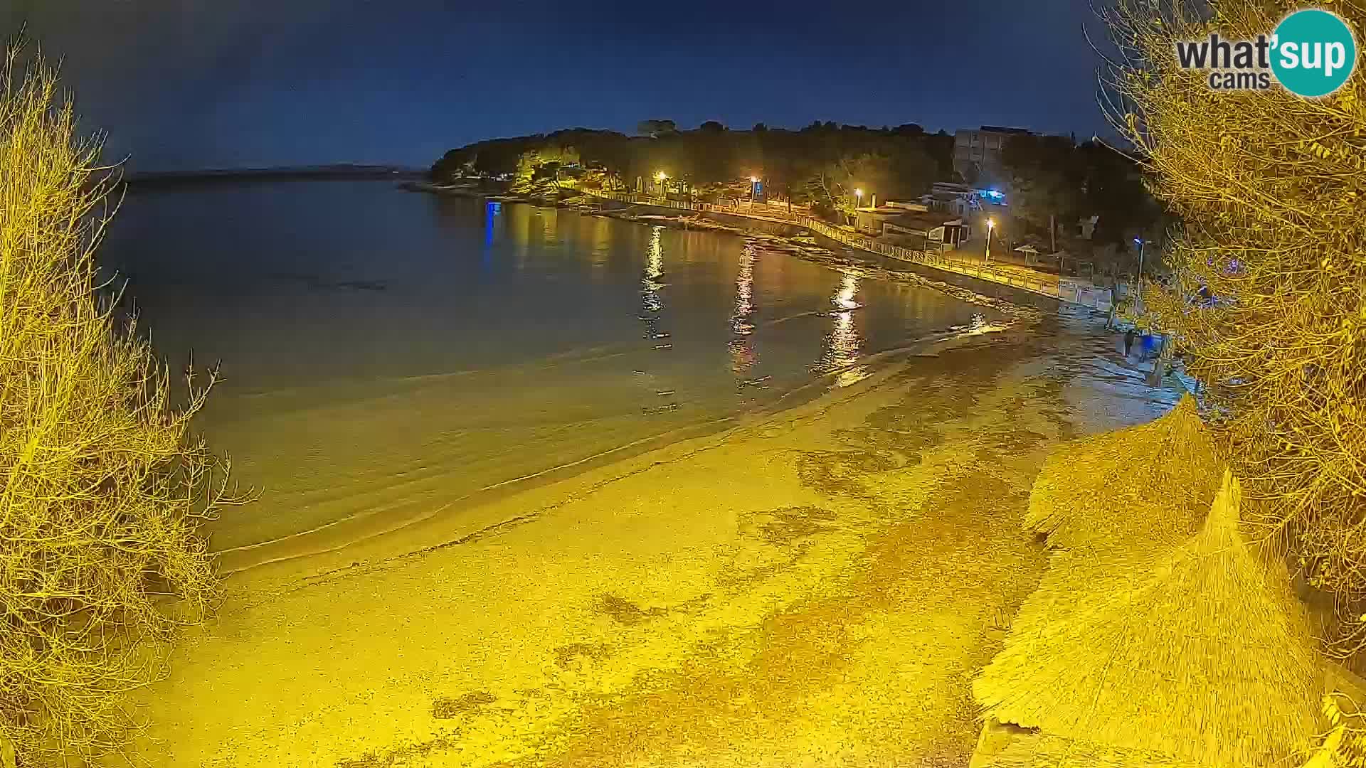 Plaža Slanica Murter – kamera v živo