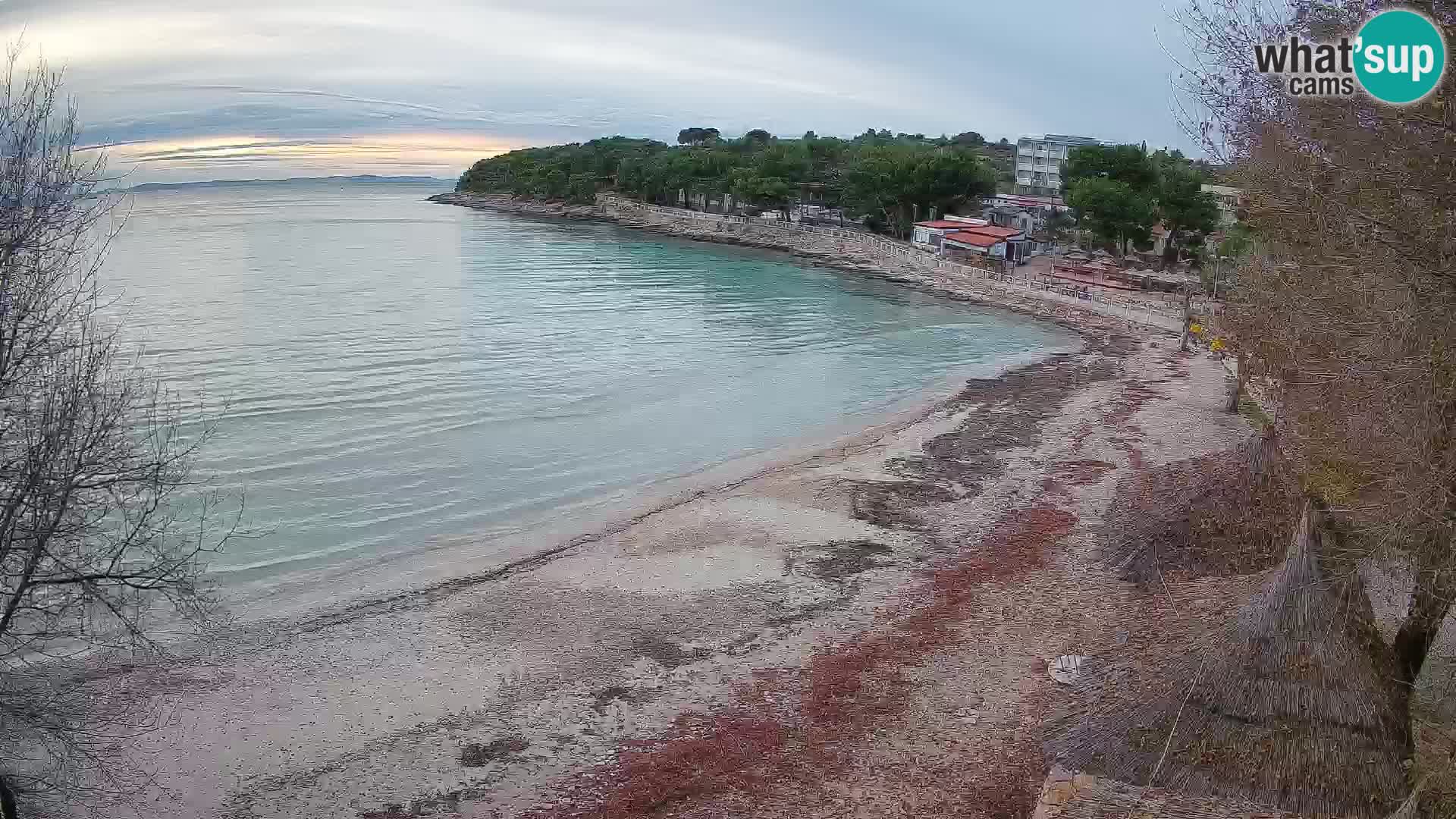 Strand Slanica Murter – webcam