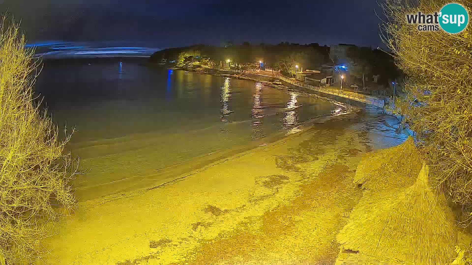 Plaža Slanica Murter – kamera v živo