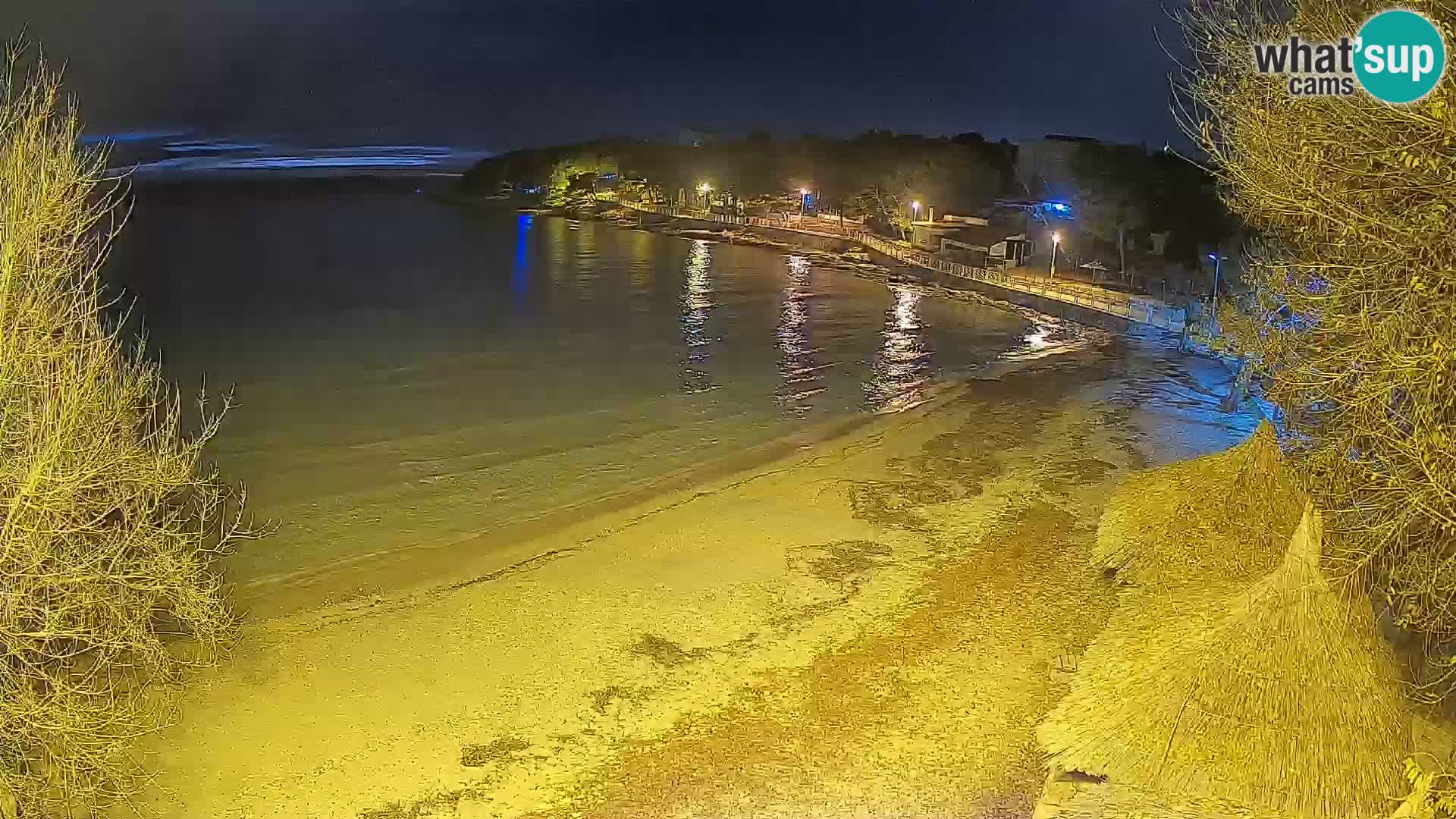 Strand Slanica Murter – webcam