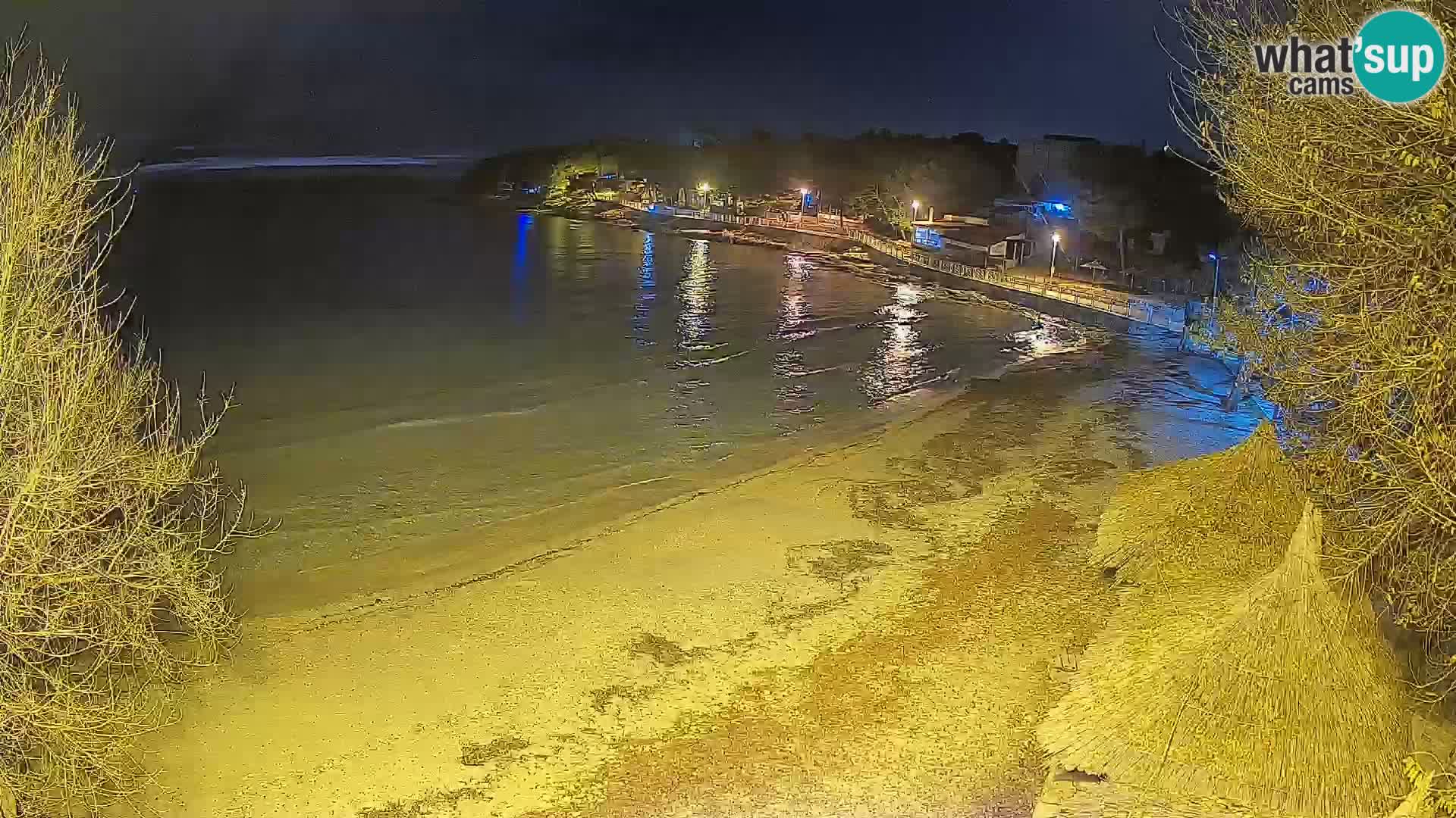 Plaža Slanica Murter – kamera v živo