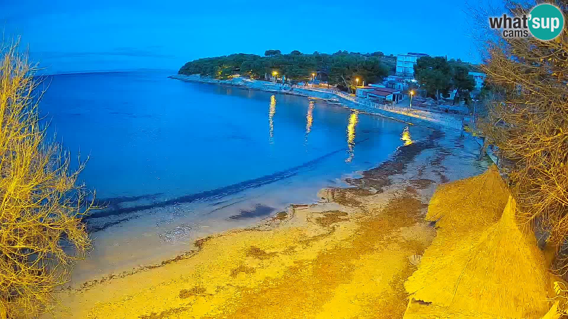 Plaža Slanica Murter – web kamera