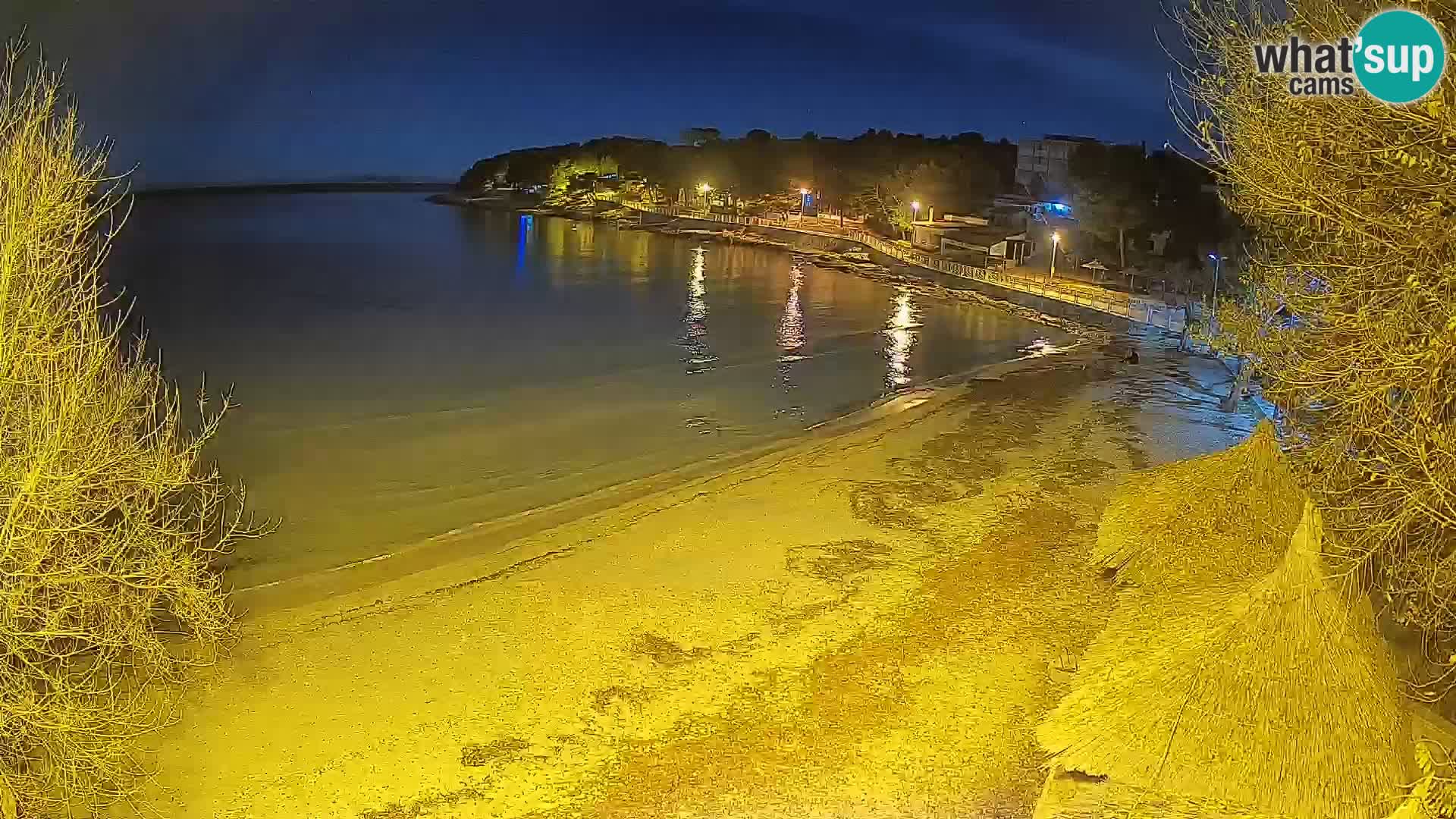 Strand Slanica Murter – webcam