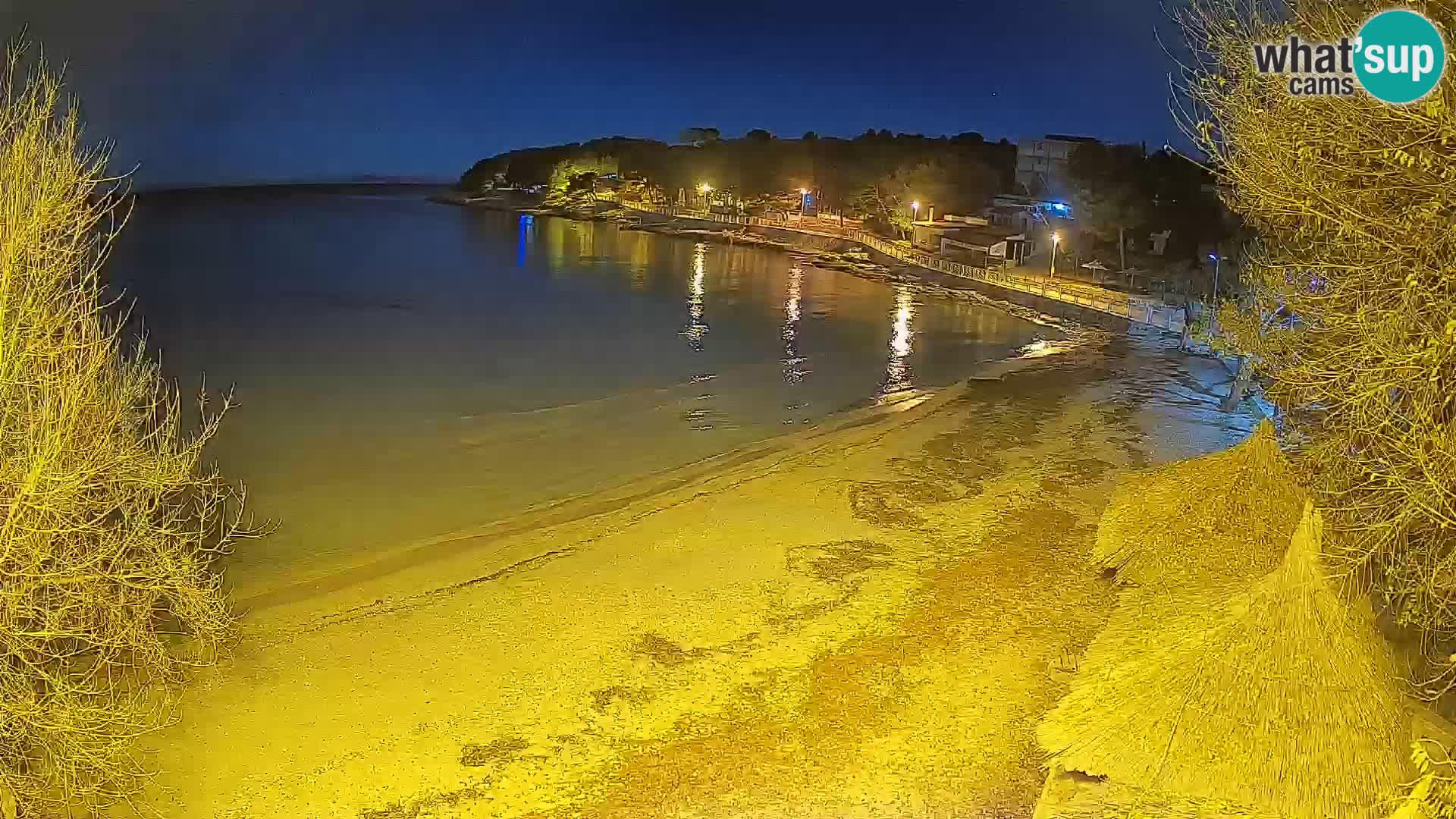 Plaža Slanica Murter – web kamera