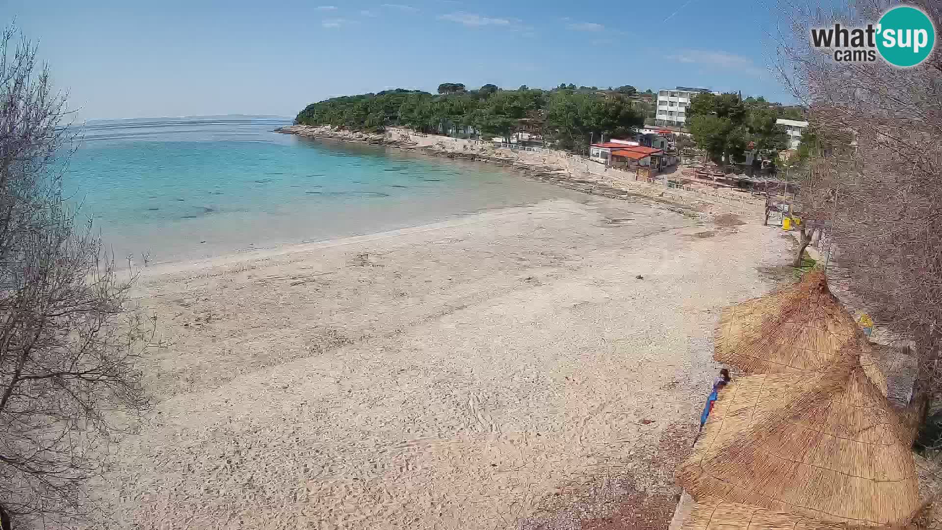 Strand Slanica Murter – webcam