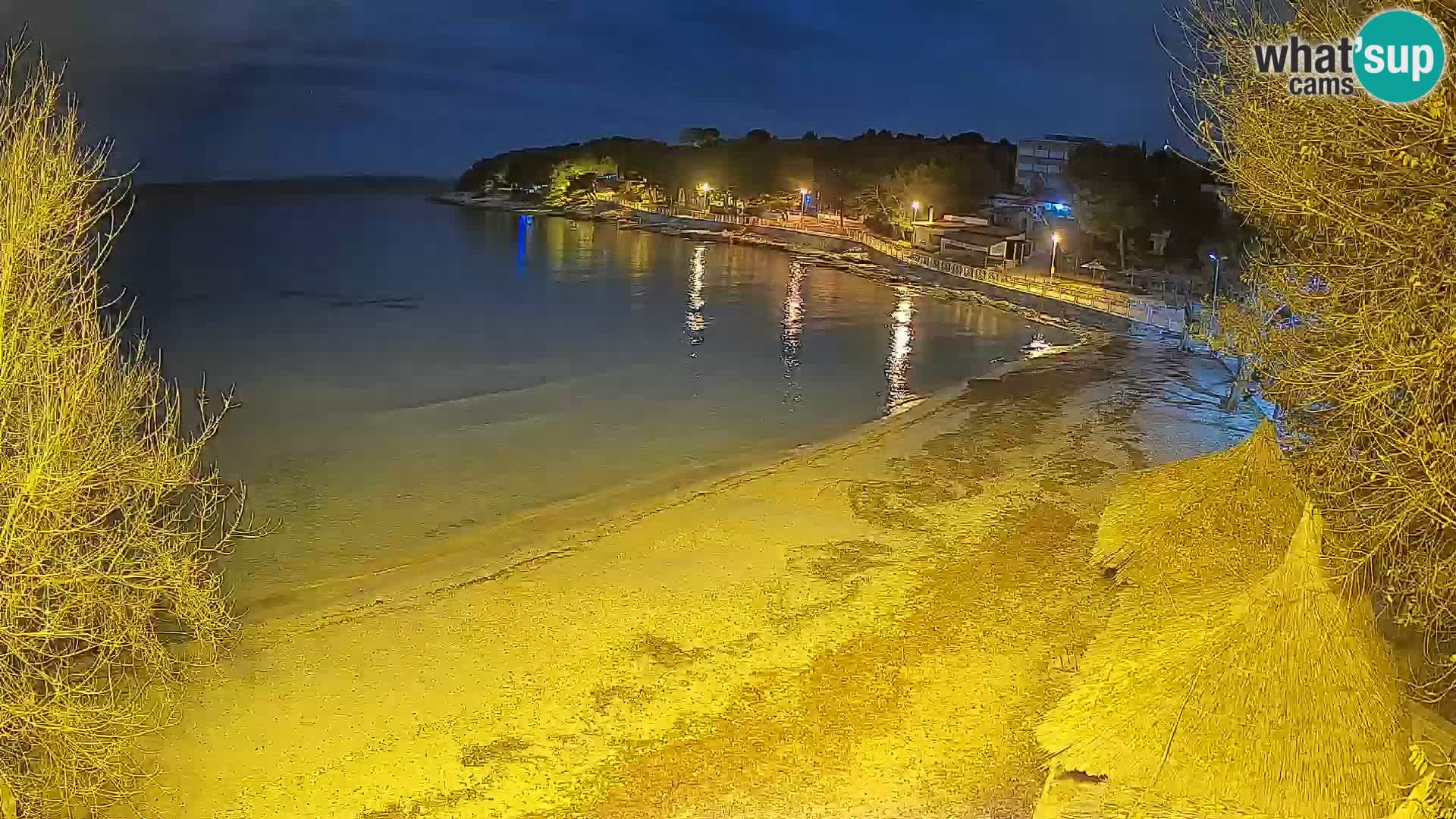 Strand Slanica Murter – webcam