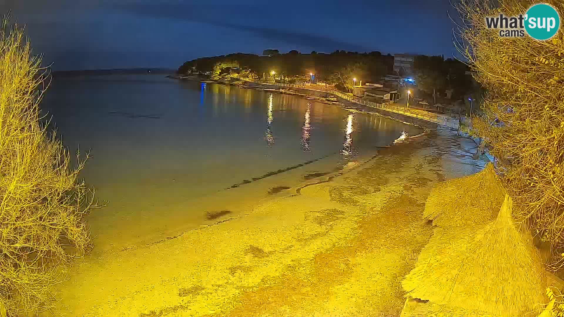 Plaža Slanica Murter – web kamera