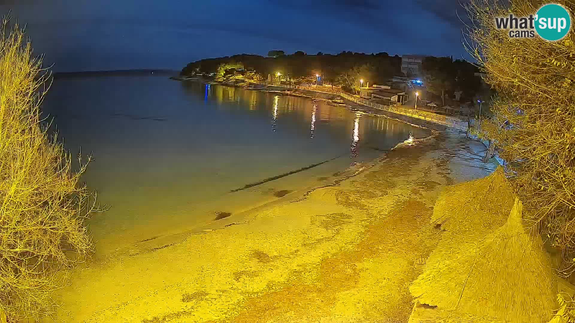 Plaža Slanica Murter – web kamera