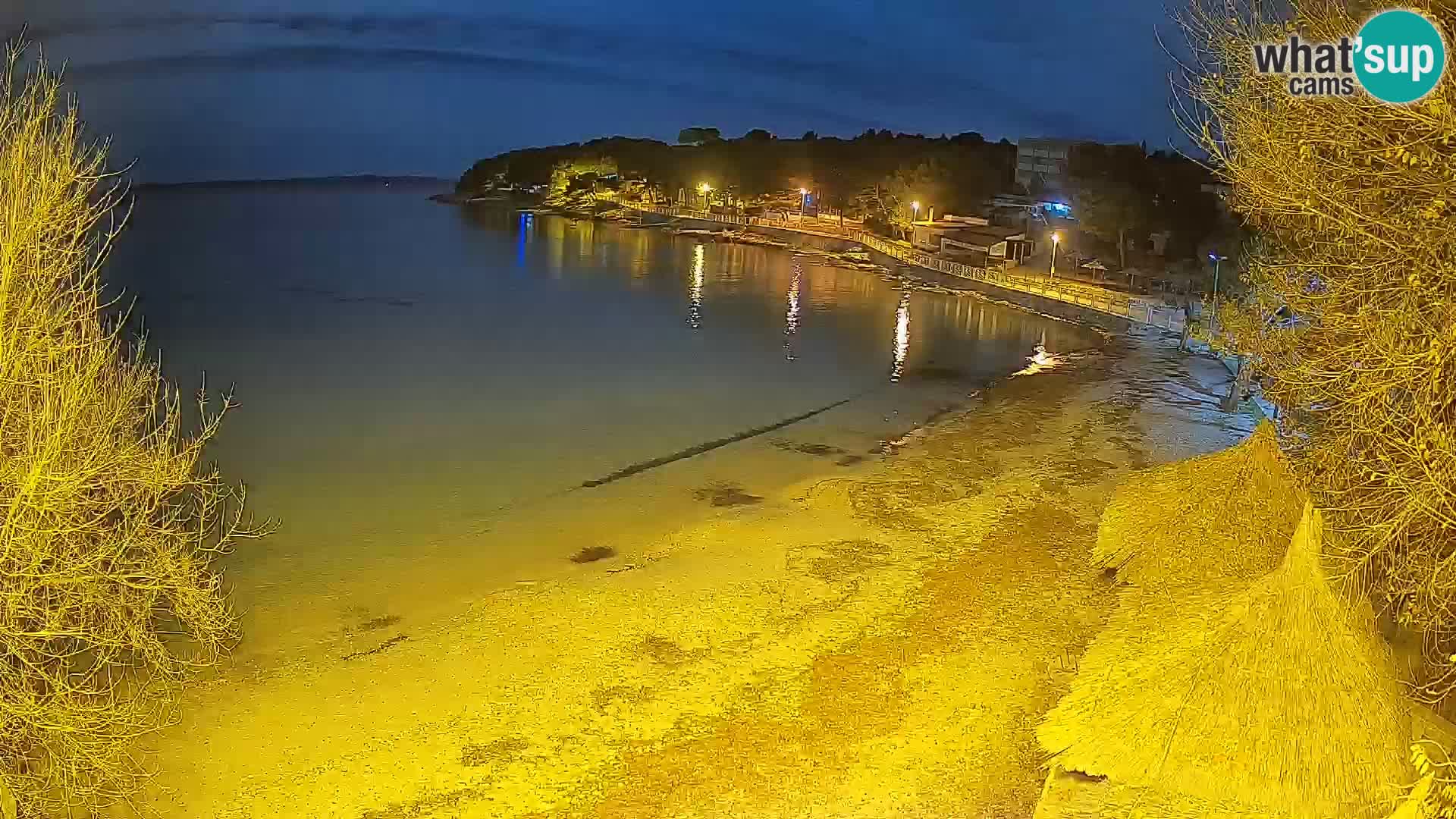 Strand Slanica Murter – webcam