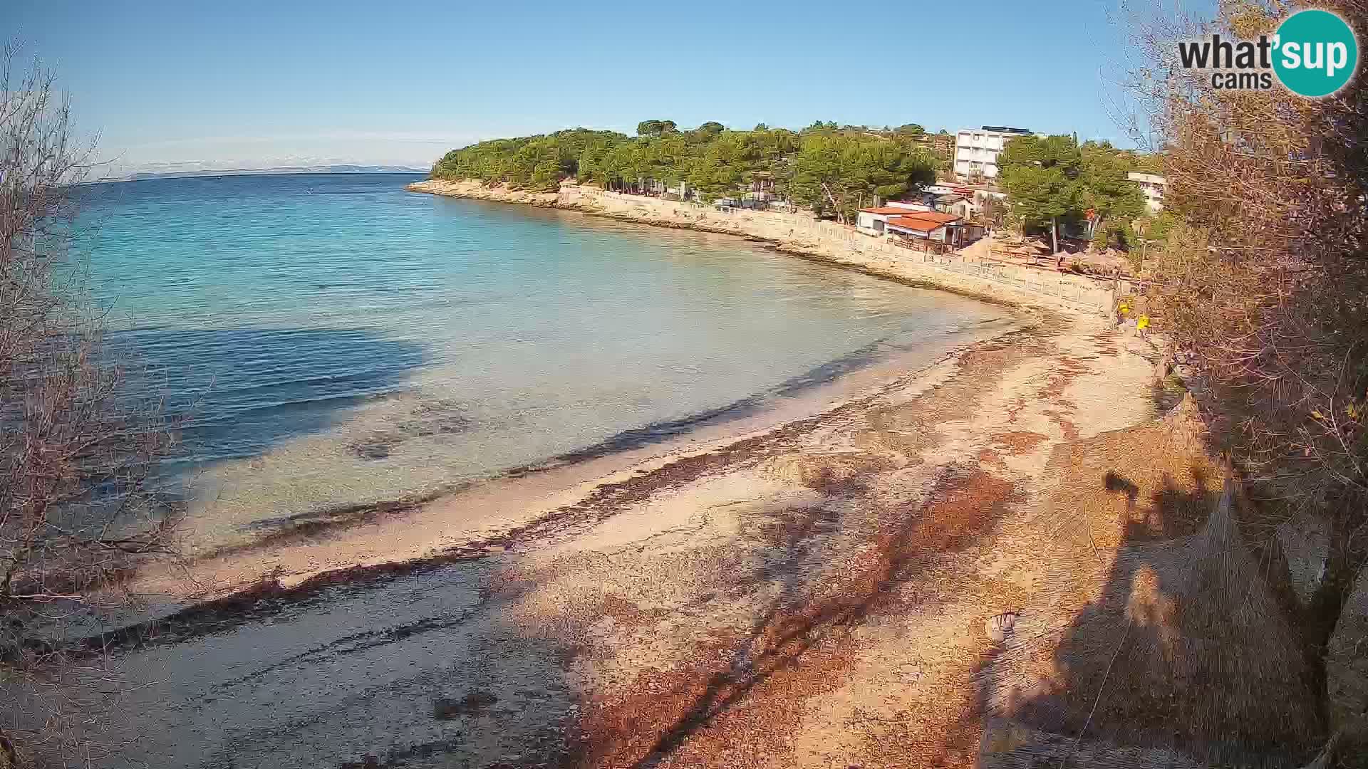 Plaža Slanica Murter – kamera v živo