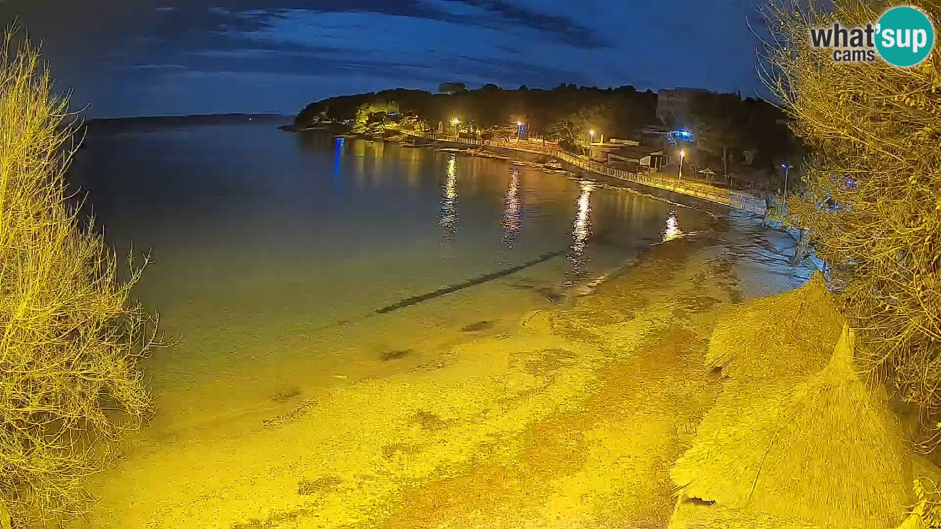 Plaža Slanica Murter – web kamera