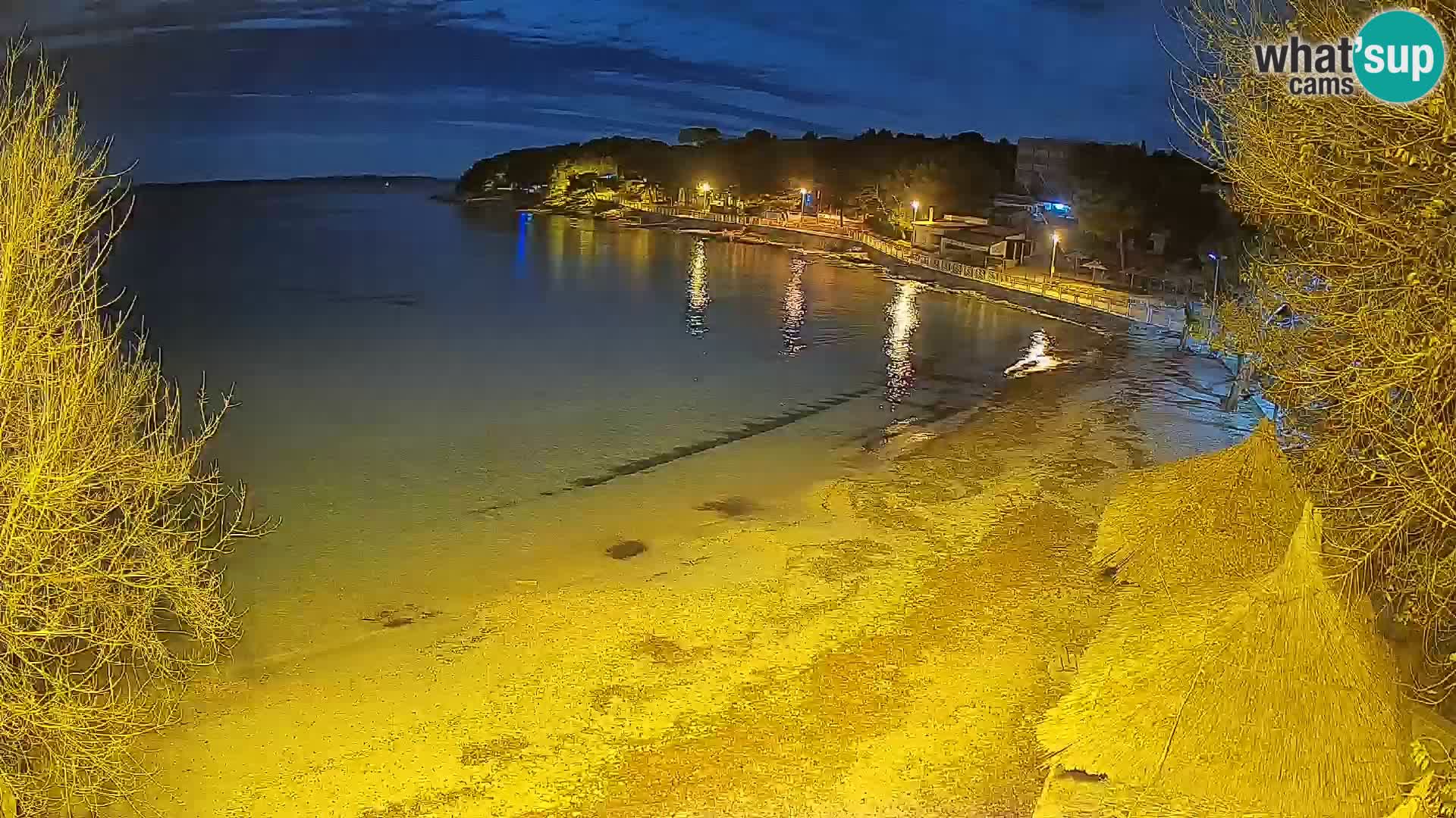 Strand Slanica Murter – webcam