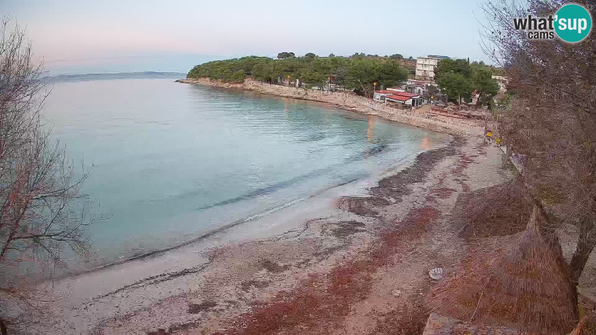 Strand Slanica Murter – webcam