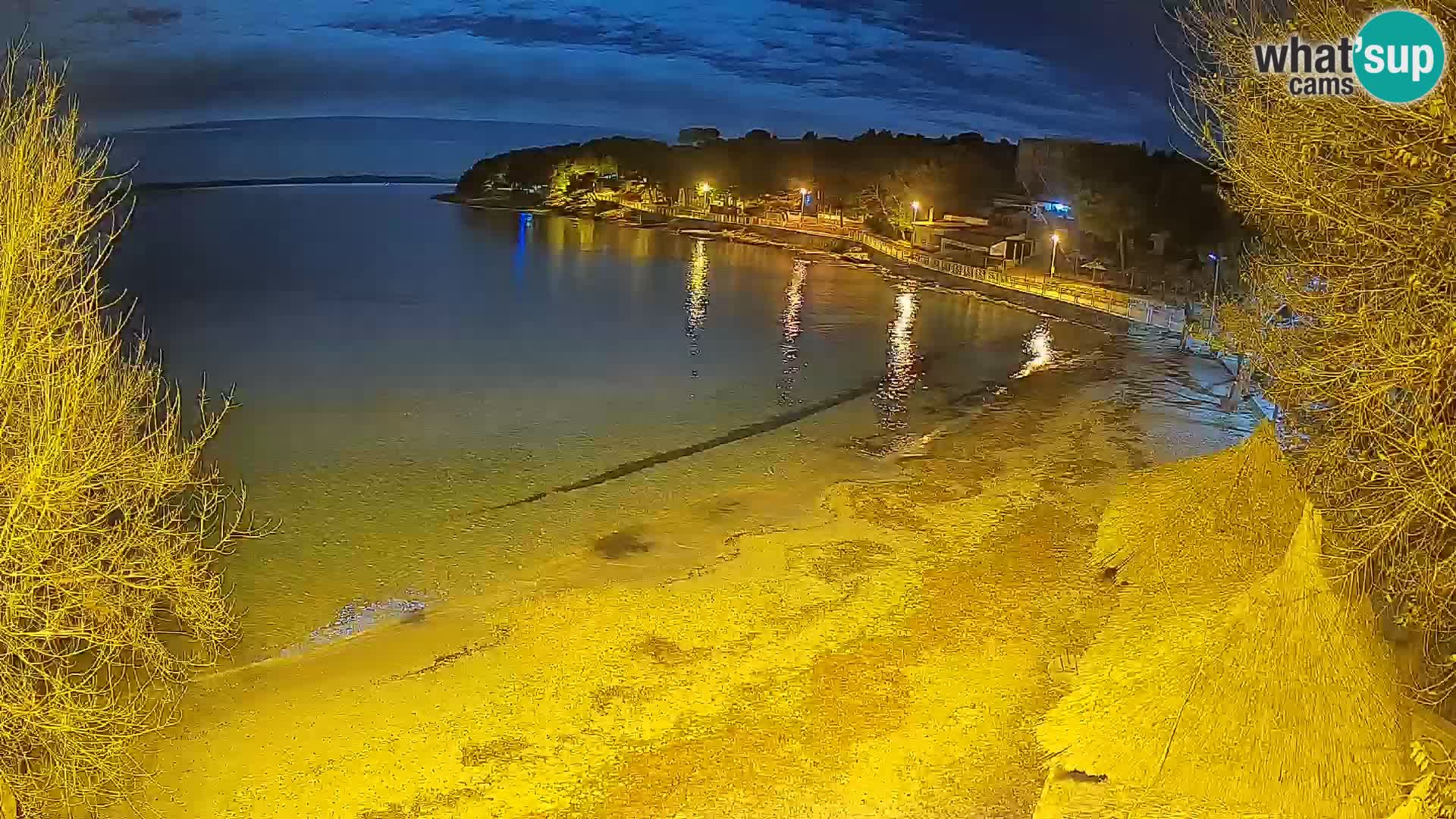 Plaža Slanica Murter – web kamera