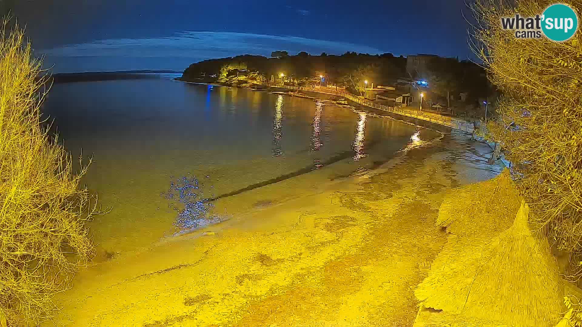 Plaža Slanica Murter – kamera v živo
