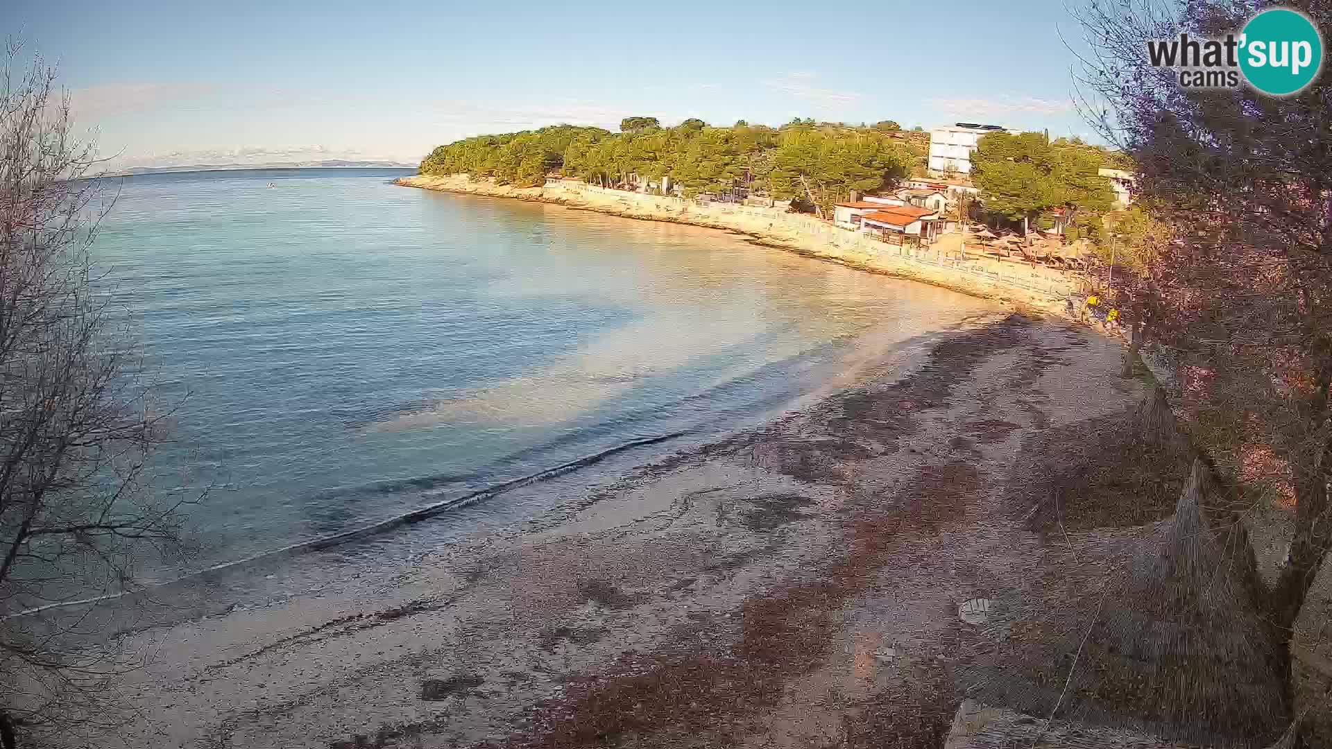 Strand Slanica Murter – webcam