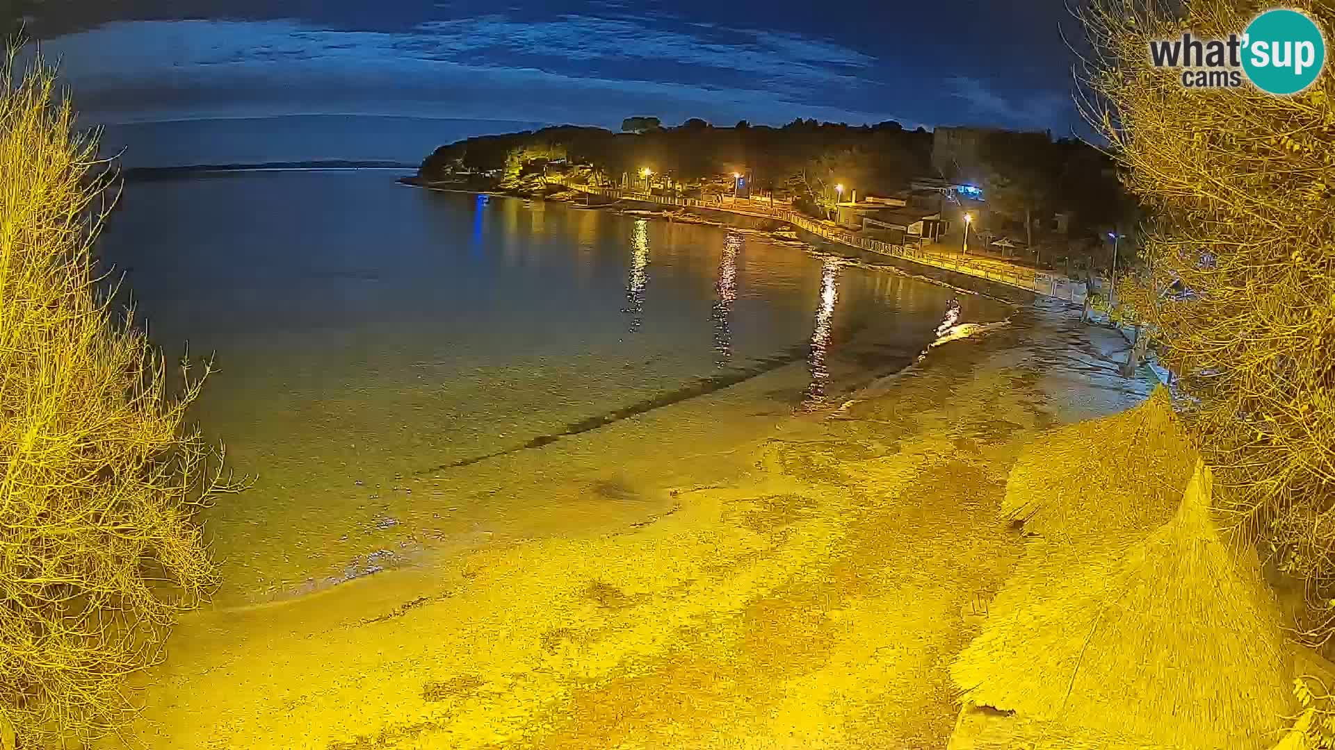 Strand Slanica Murter – webcam