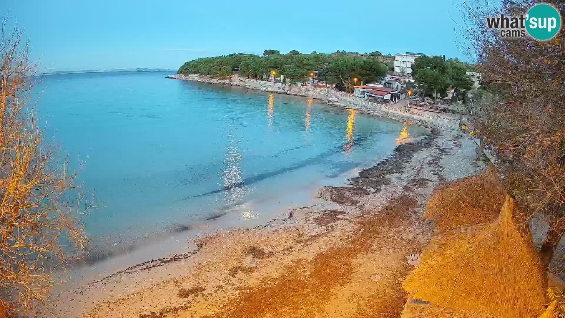 Plaža Slanica Murter – web kamera