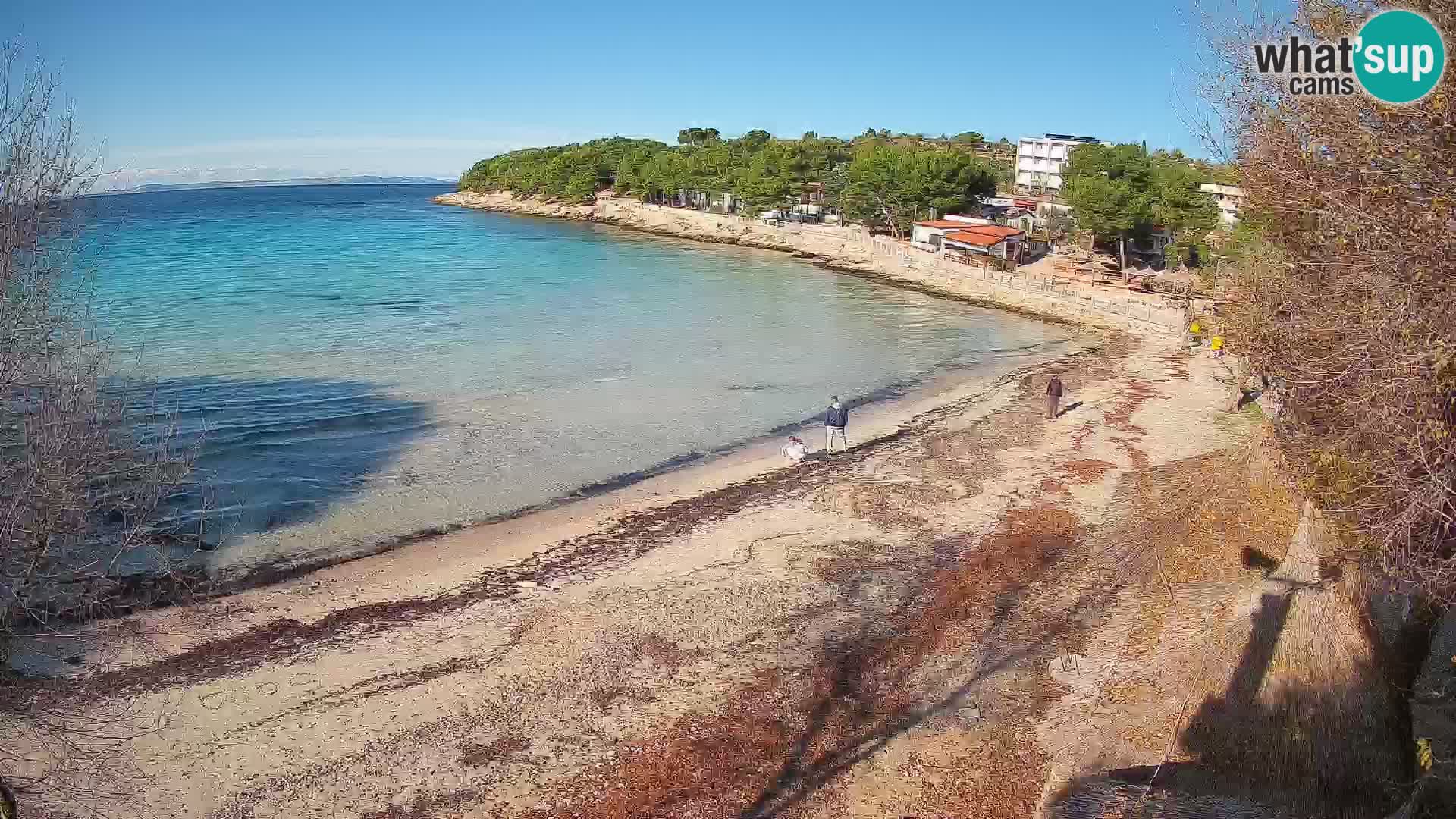 Plaža Slanica Murter – web kamera