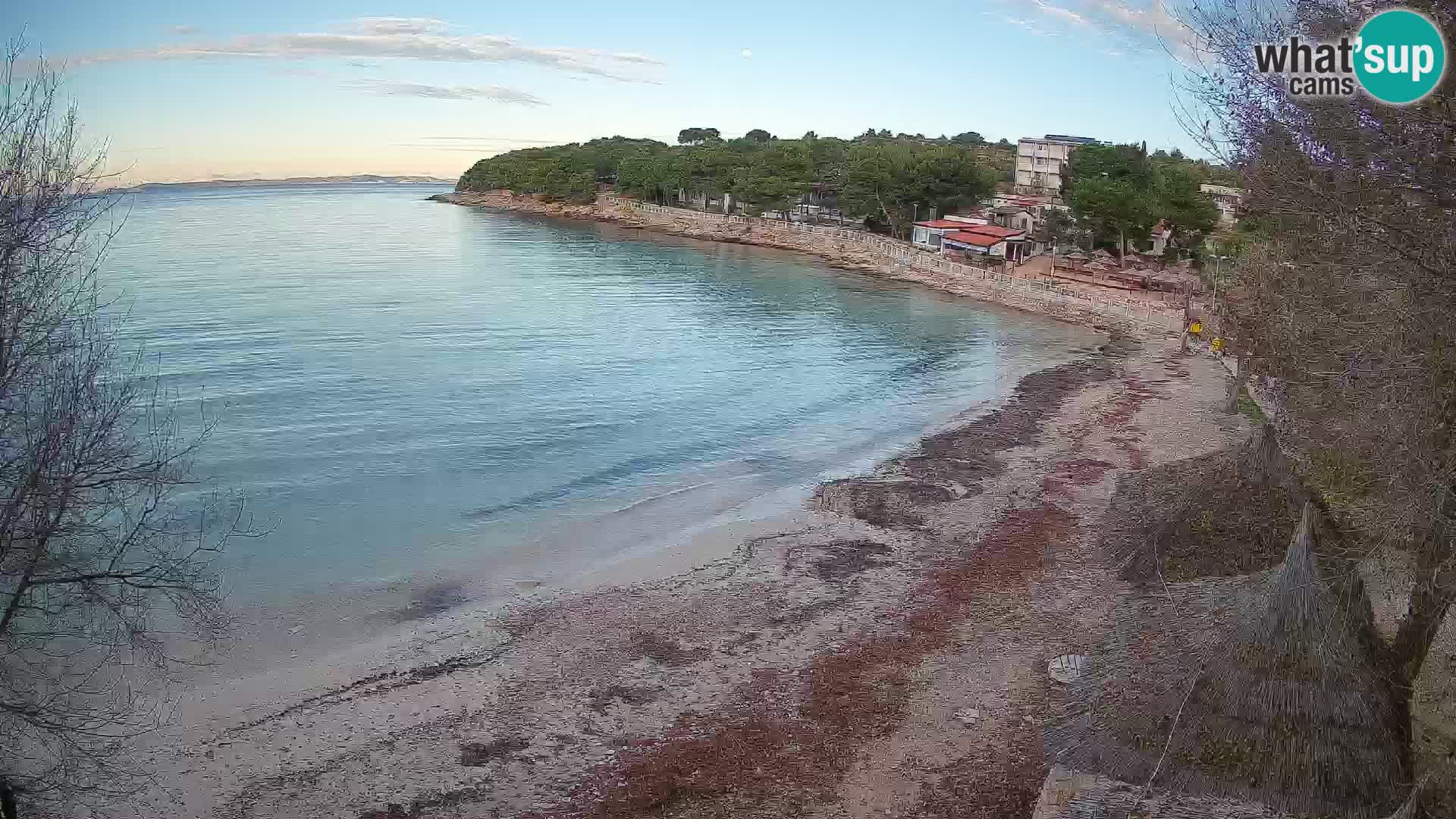 Plaža Slanica Murter – kamera v živo