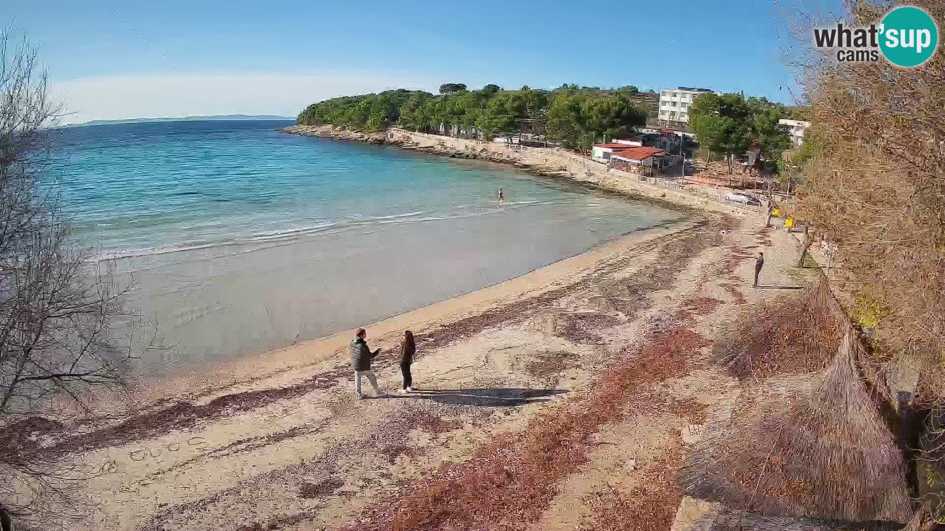Strand Slanica Murter – webcam