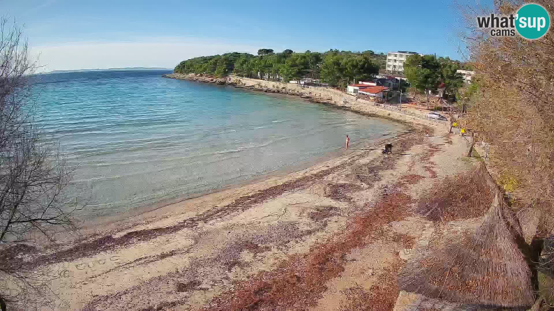 Plaža Slanica Murter – kamera v živo
