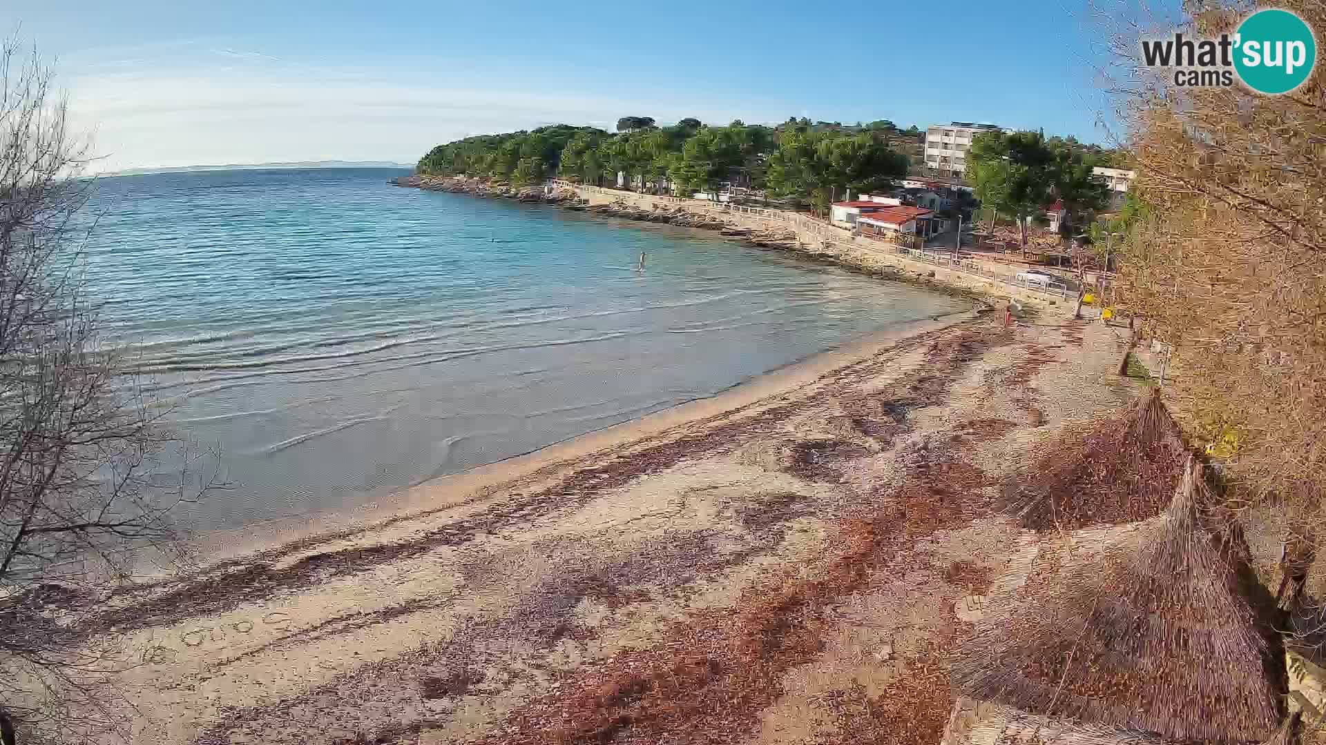 Strand Slanica Murter – webcam