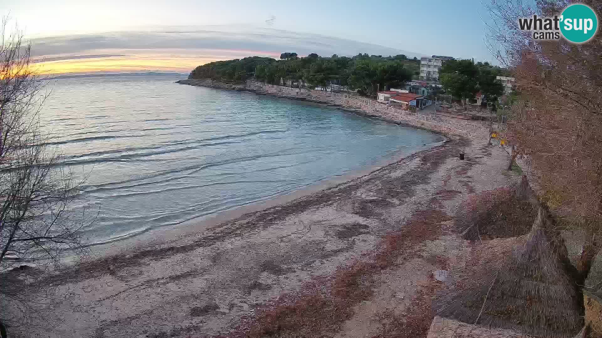 Plaža Slanica Murter – web kamera