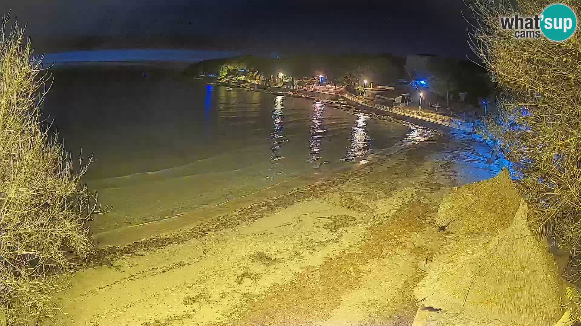 Plaža Slanica Murter – kamera v živo