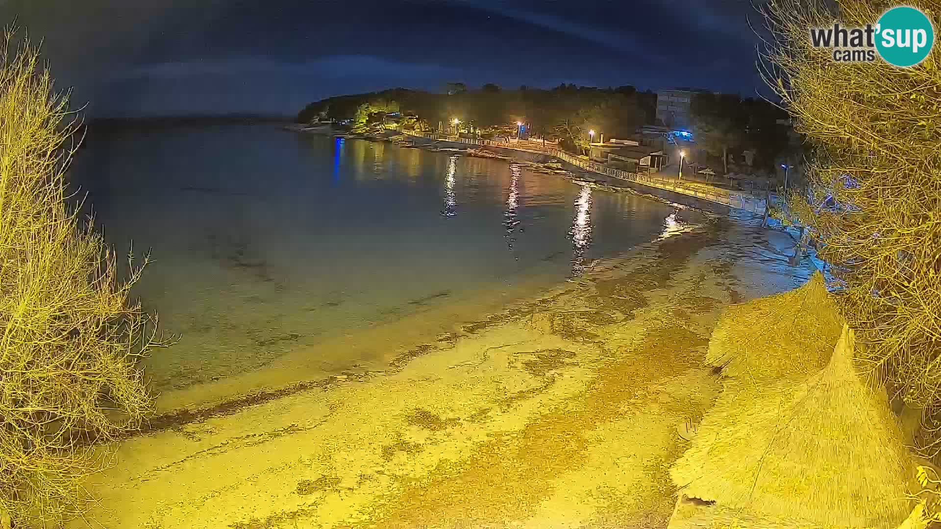 Plaža Slanica Murter – web kamera