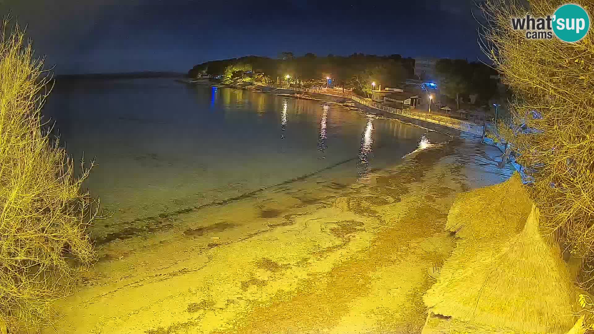 Plaža Slanica Murter – web kamera