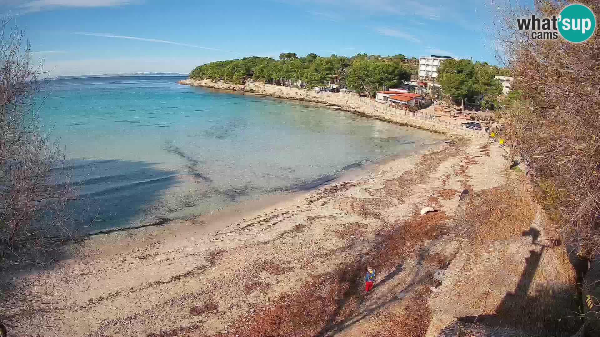 Plaža Slanica Murter – kamera v živo