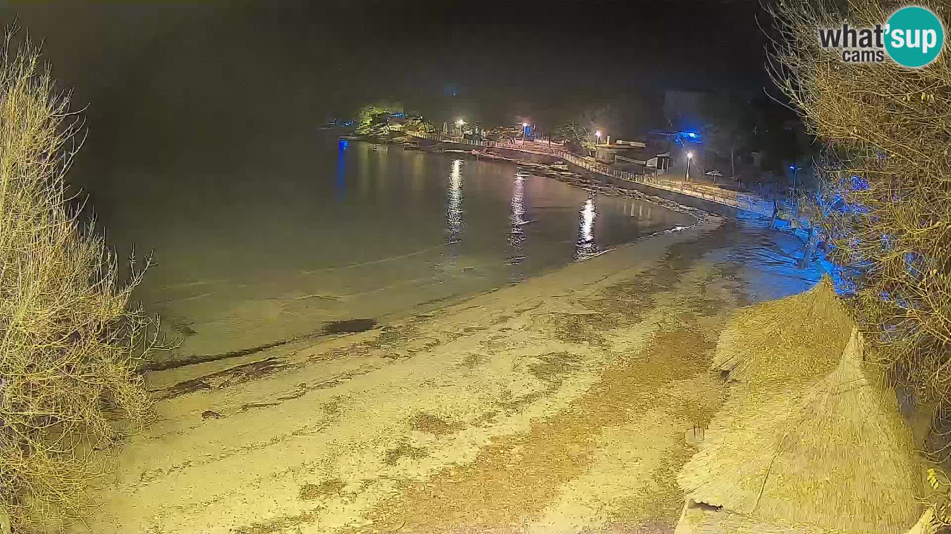Strand Slanica Murter – webcam