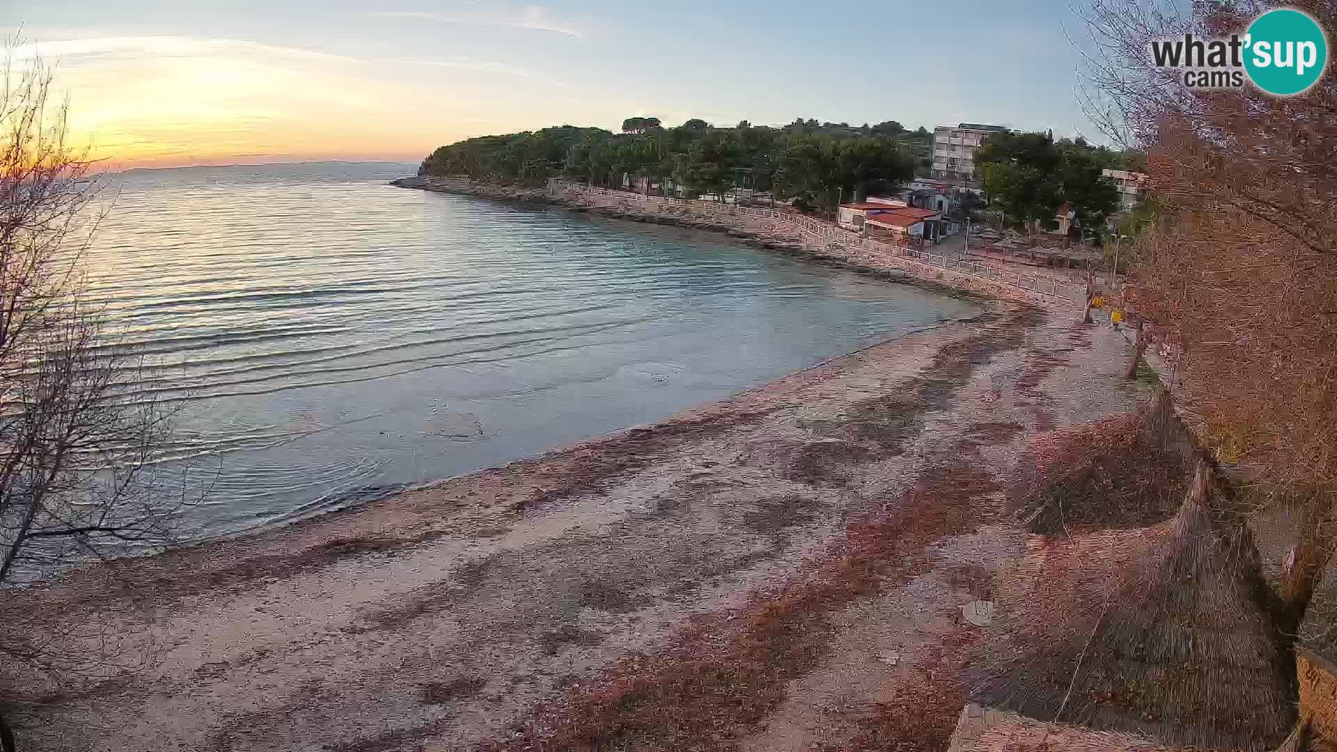 Strand Slanica Murter – webcam