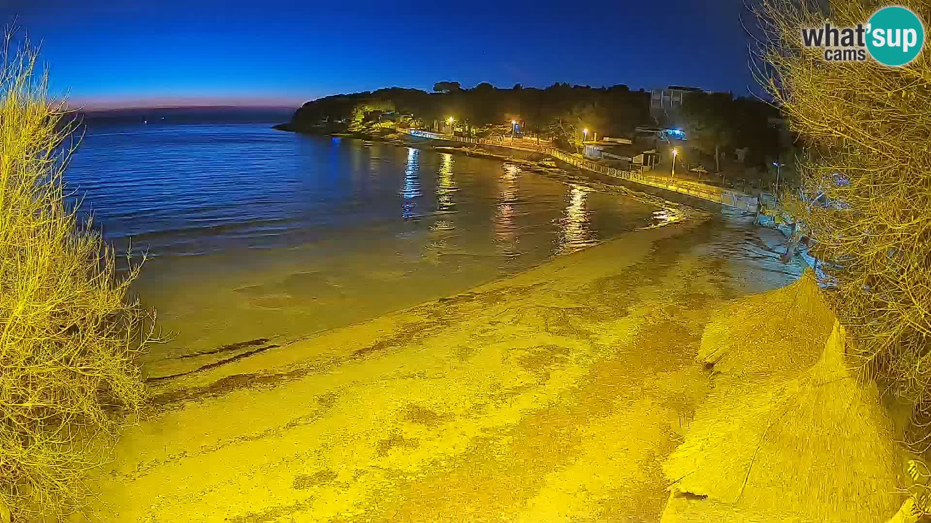 Strand Slanica Murter – webcam