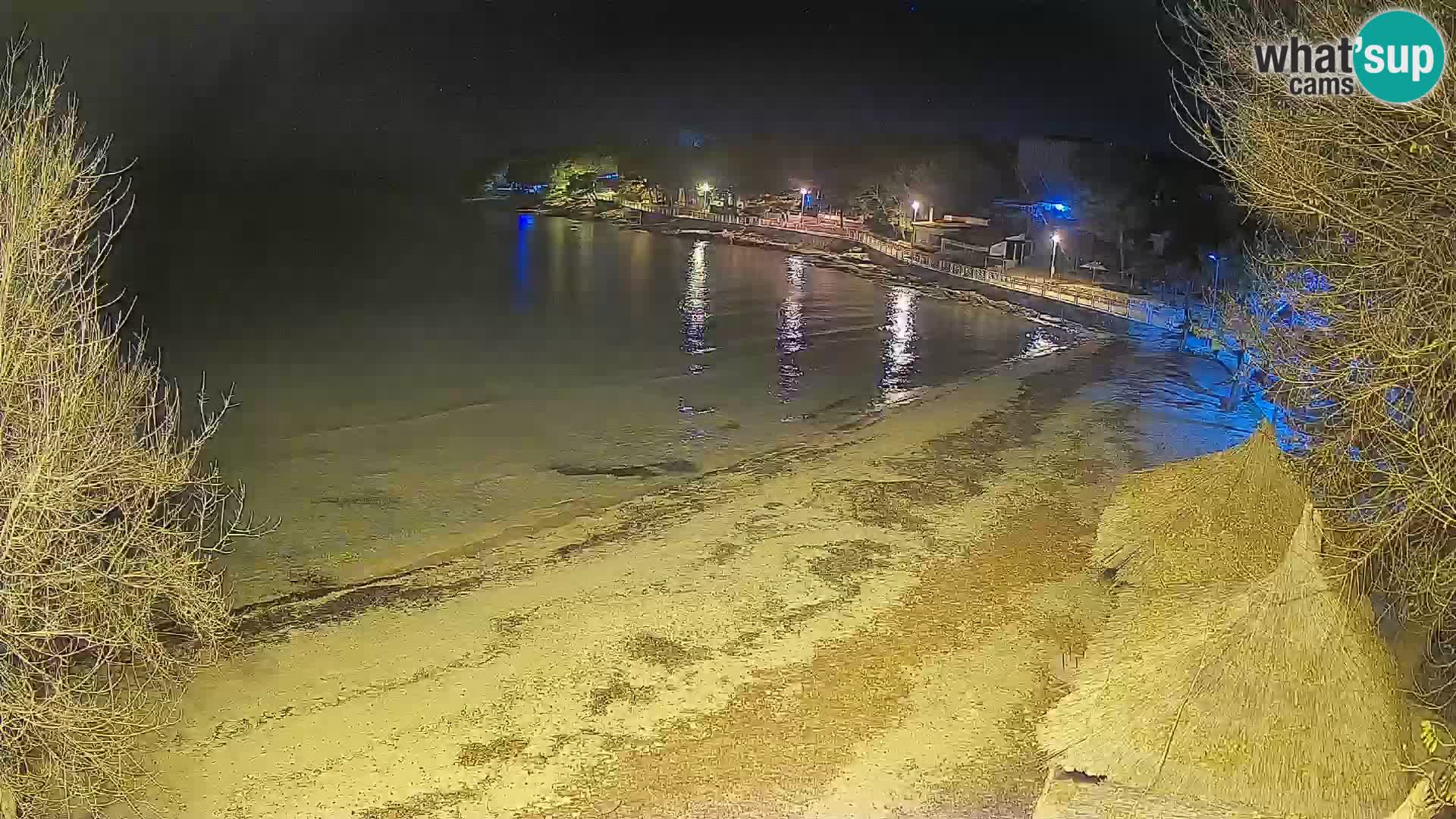 Strand Slanica Murter – webcam