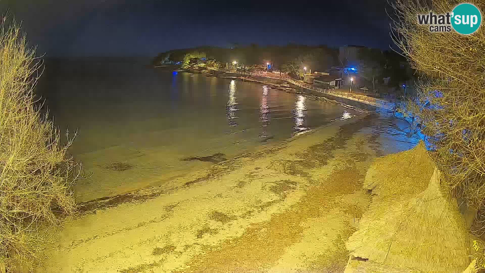 Strand Slanica Murter – webcam