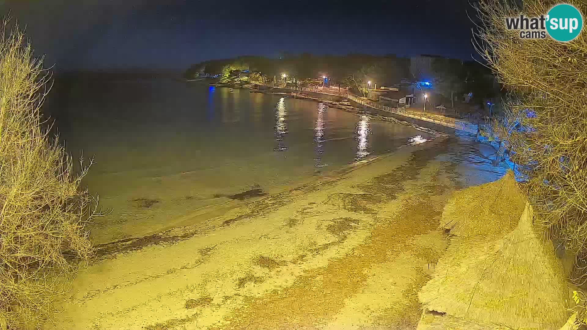 Strand Slanica Murter – webcam