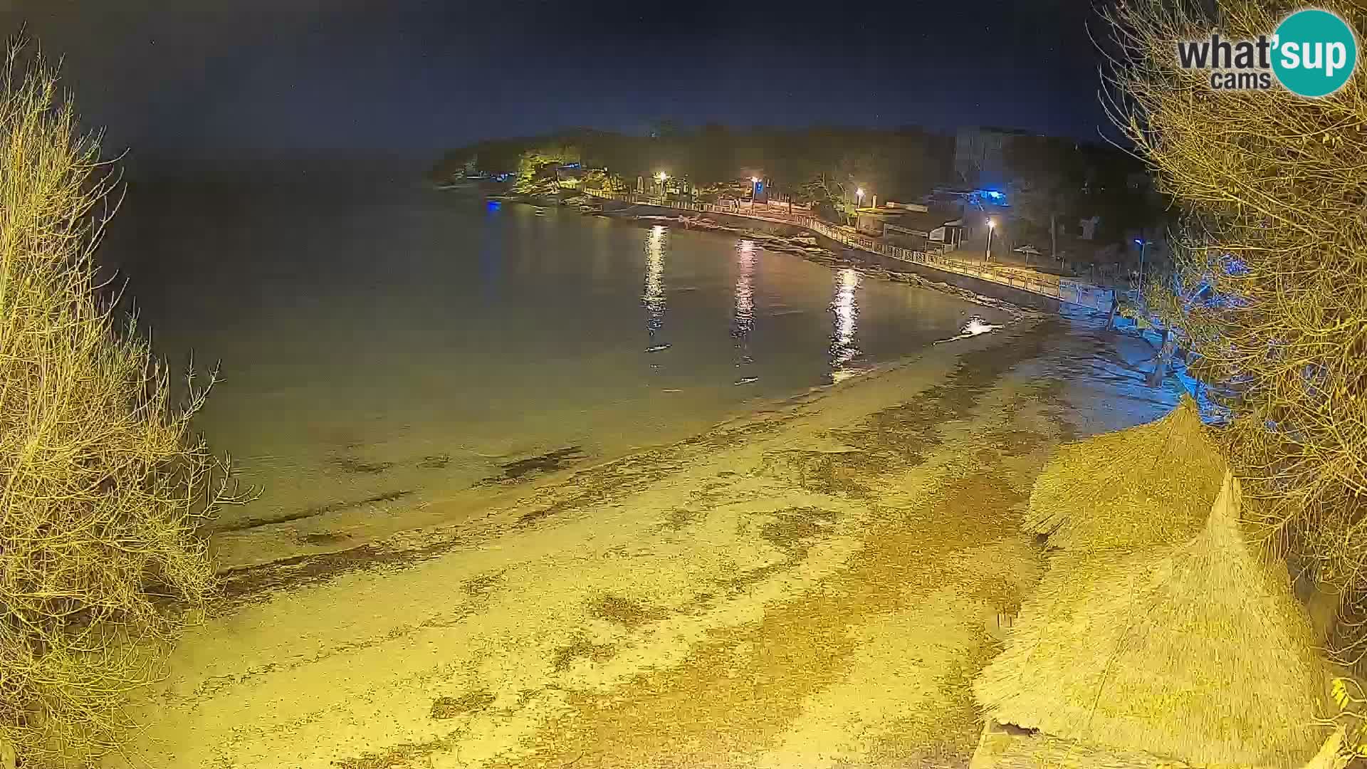 Strand Slanica Murter – webcam