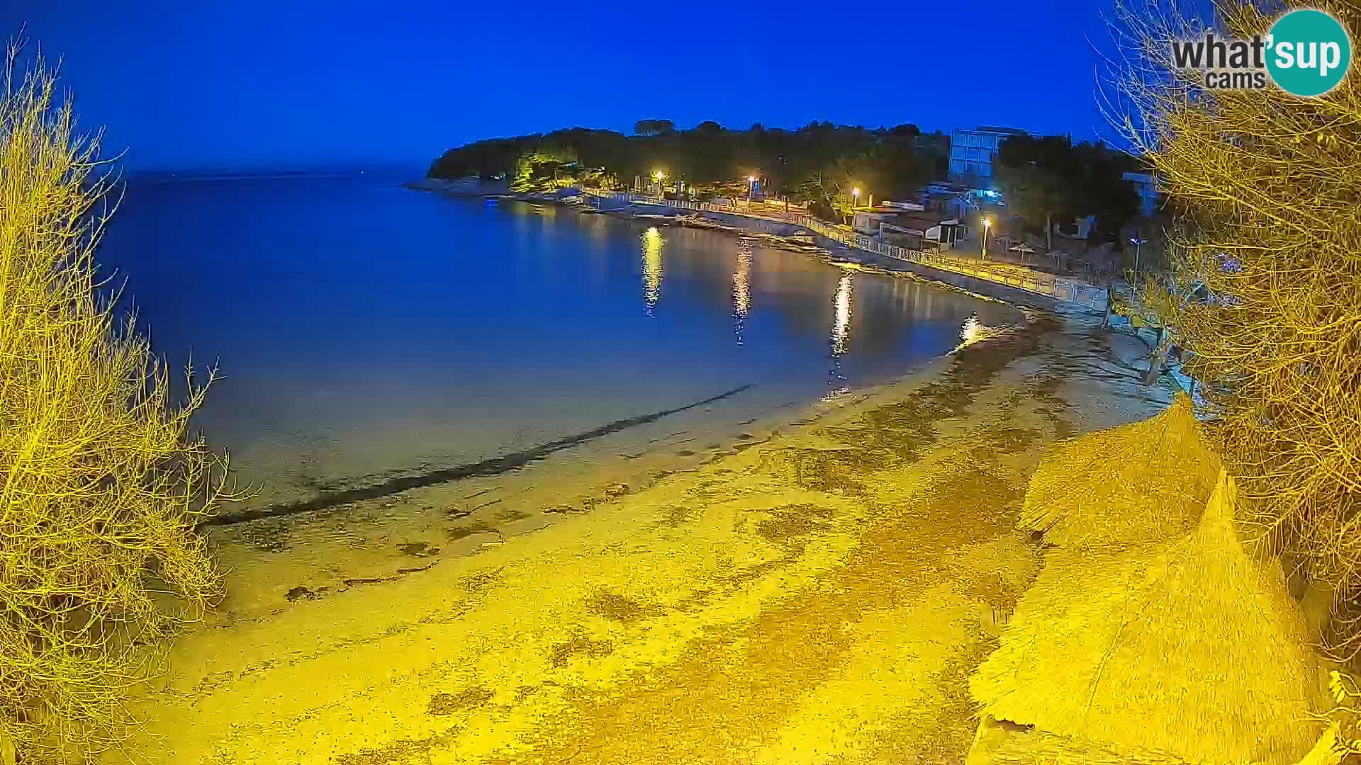 Strand Slanica Murter – webcam