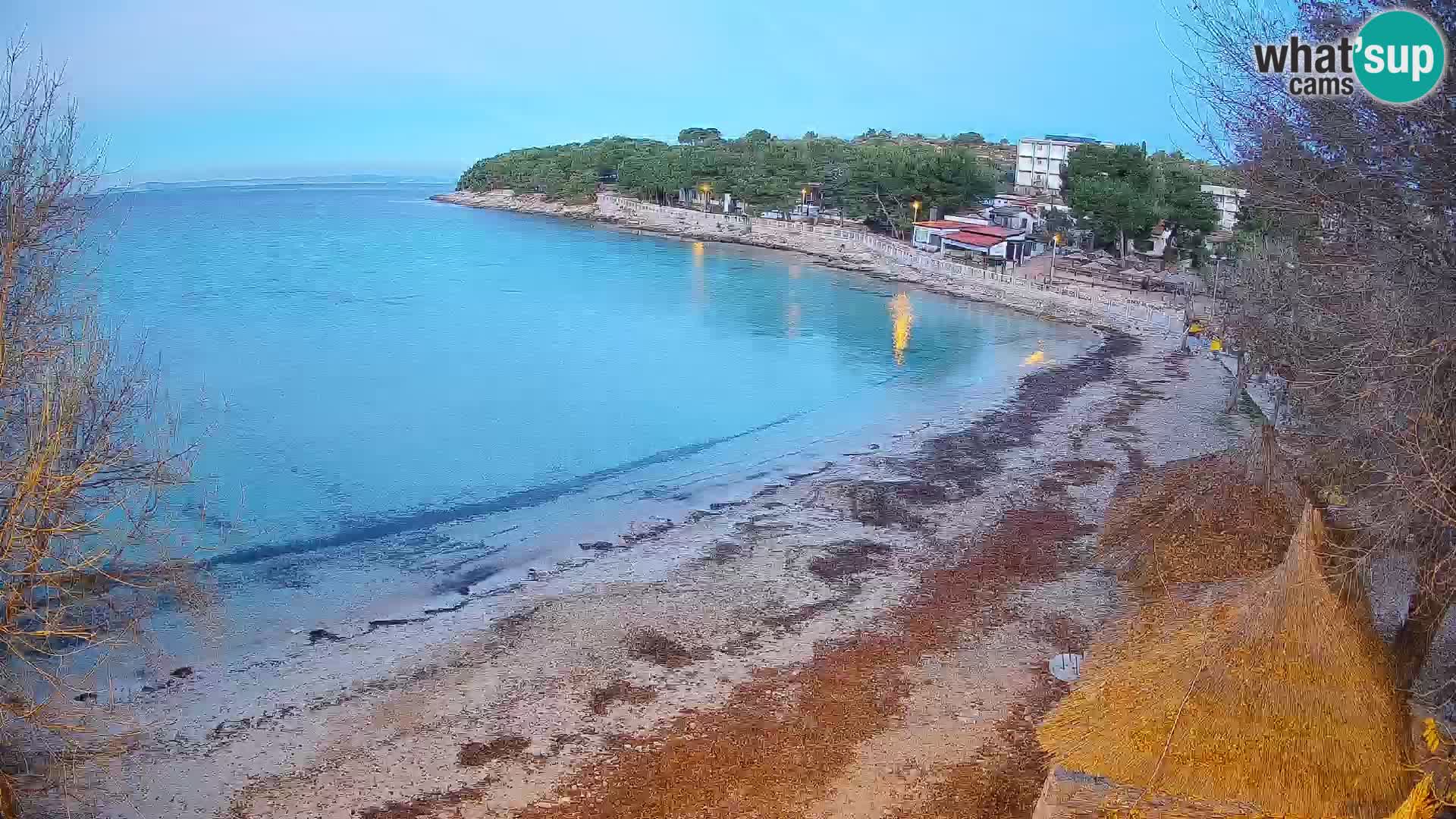 Plaža Slanica Murter – kamera v živo
