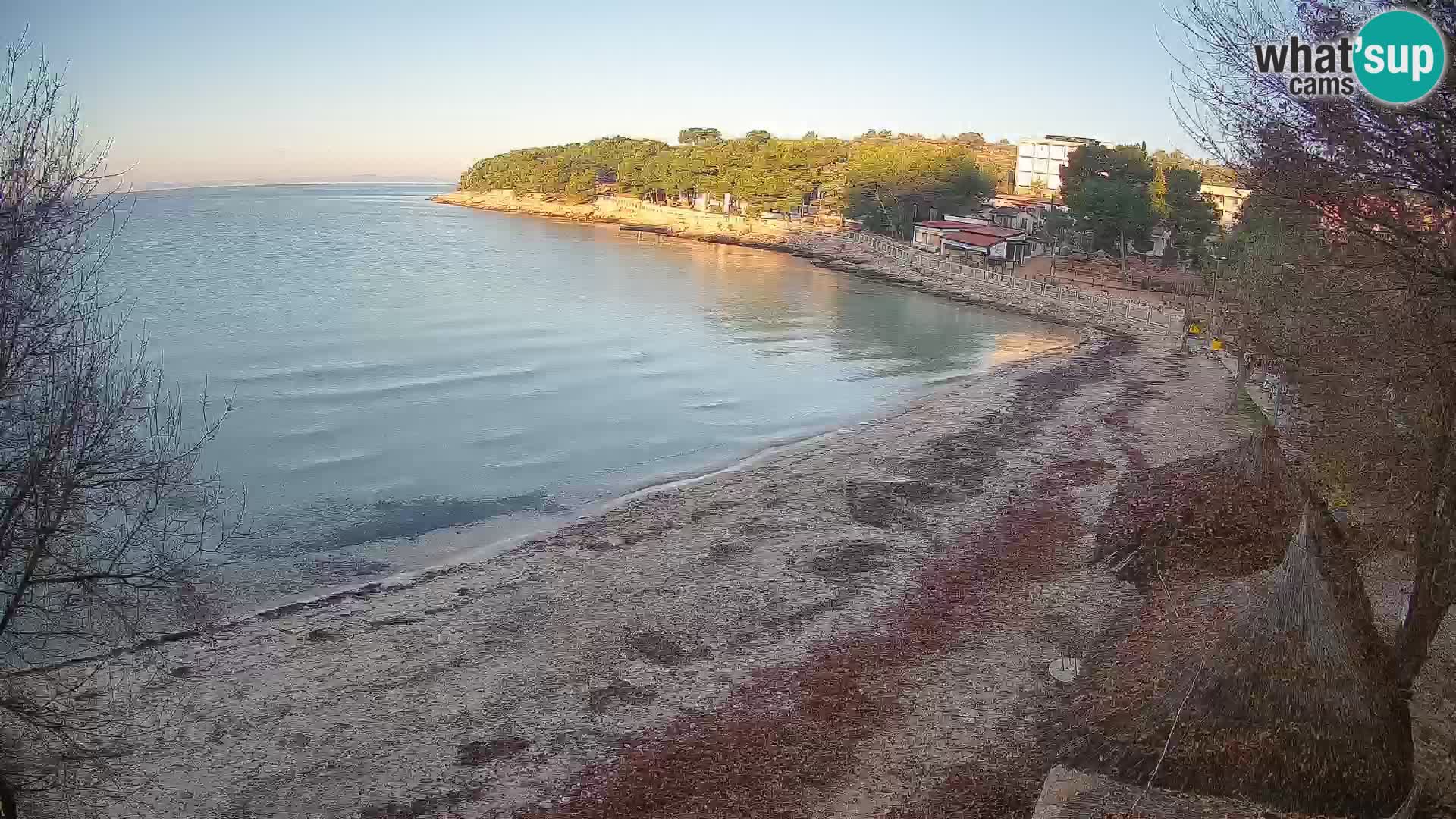 Strand Slanica Murter – webcam