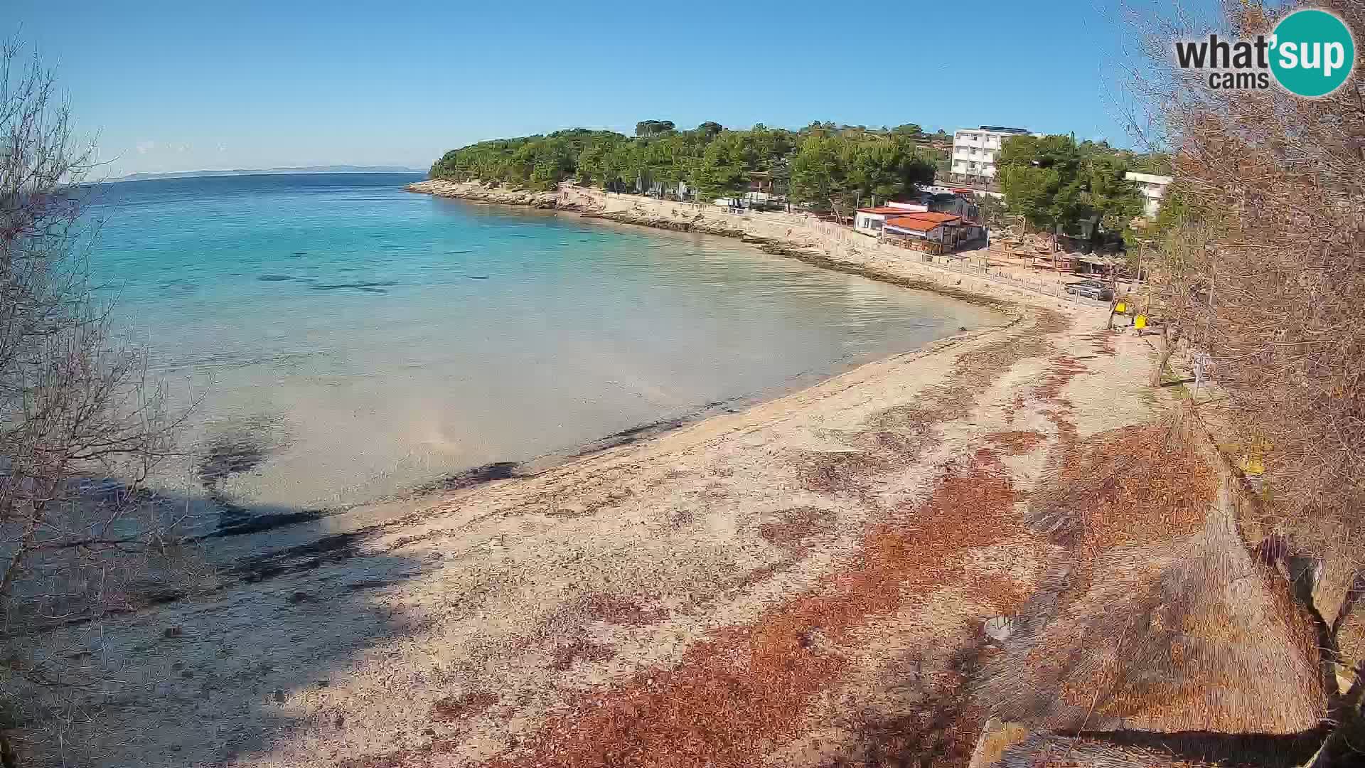 Plaža Slanica Murter – web kamera