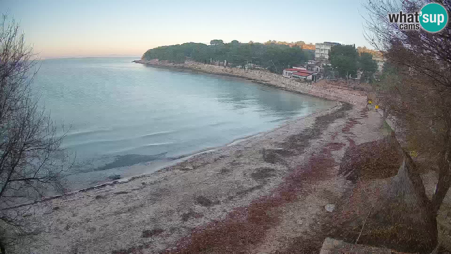 Plaža Slanica Murter – web kamera