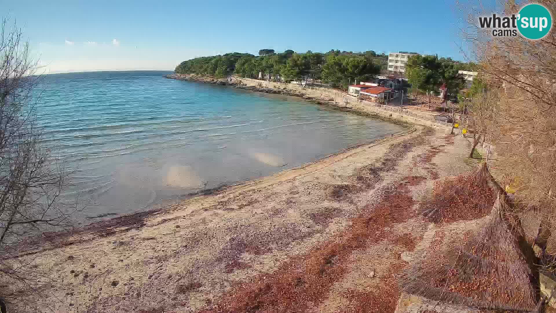 Plaža Slanica Murter – web kamera