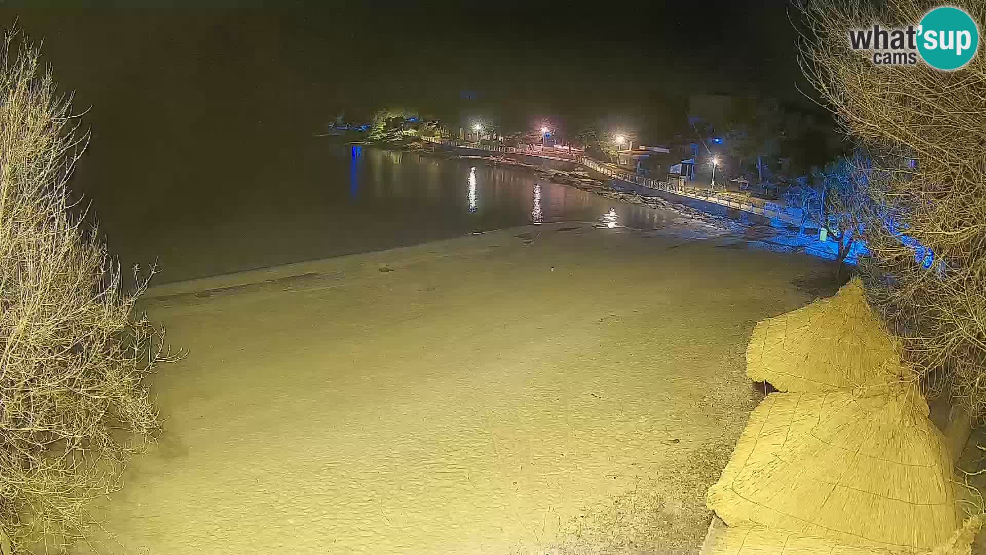 Strand Slanica Murter – webcam